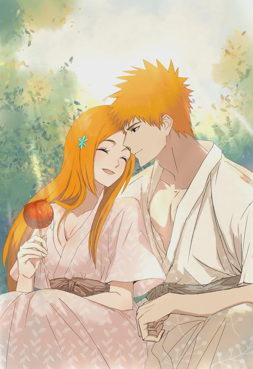 825x1200 I like the couple of Ichigo and Orihime