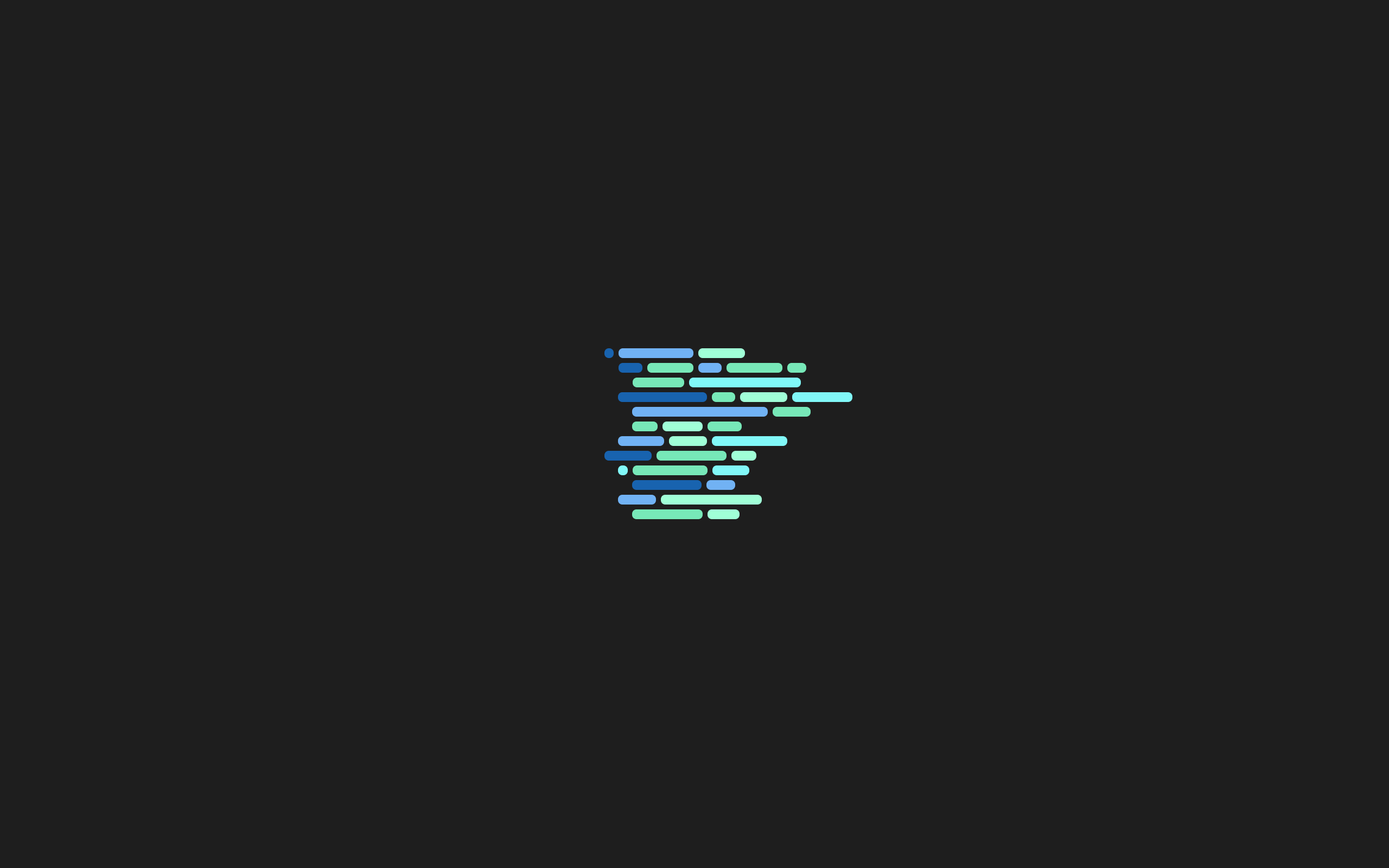 2560x1600 Minimal coding wallpaper by Natan Cieplinski on Dribbble