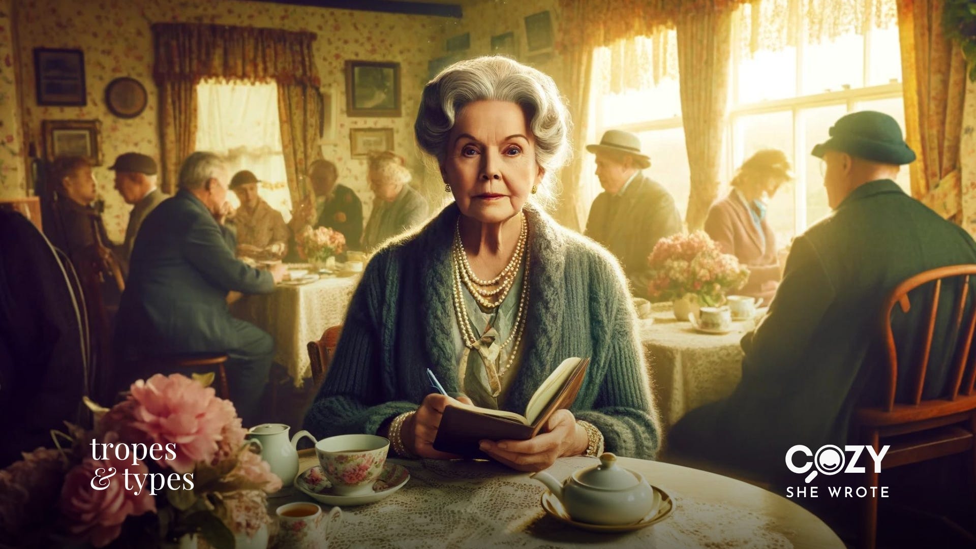 1920x1080 The Marvelous Miss Marple. How St. Mary Mead's Sharpest Mind. by Cielle Kenner. Cozy, She Wrote