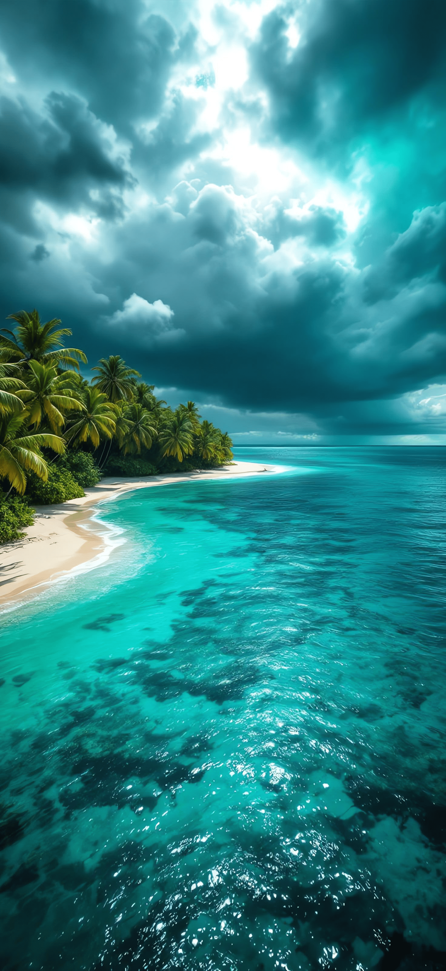 1472x3200 Fantastic iOS 26 Depth Effect iPhone wallpaper pack