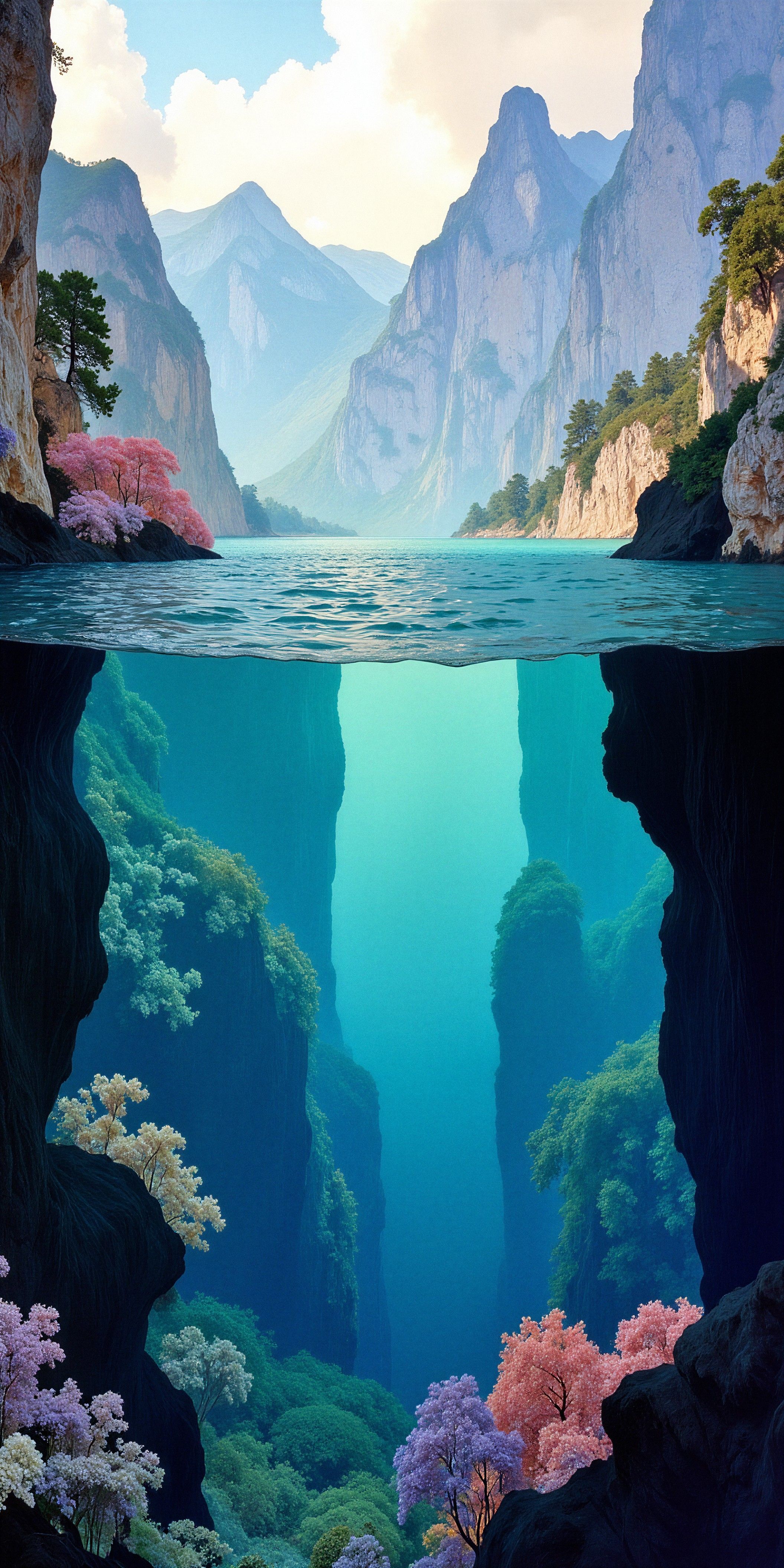2112x4224 Enhanced Land. Depth Effect + Spatial Scene 3D