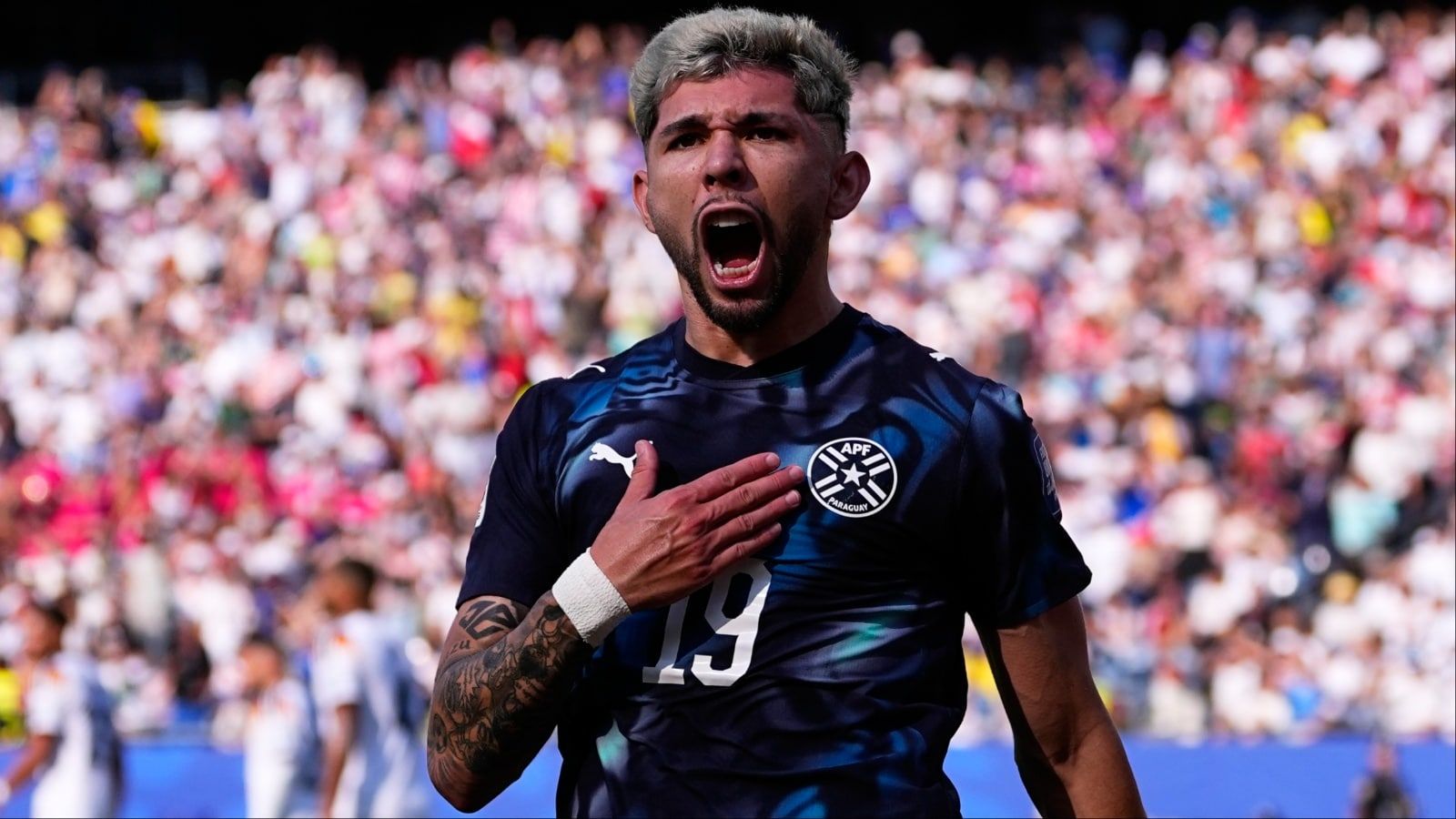 1600x900 Julio Enciso Becomes 1st Player To Score A Goal For Paraguay In FIFA World Cup Knockout Match
