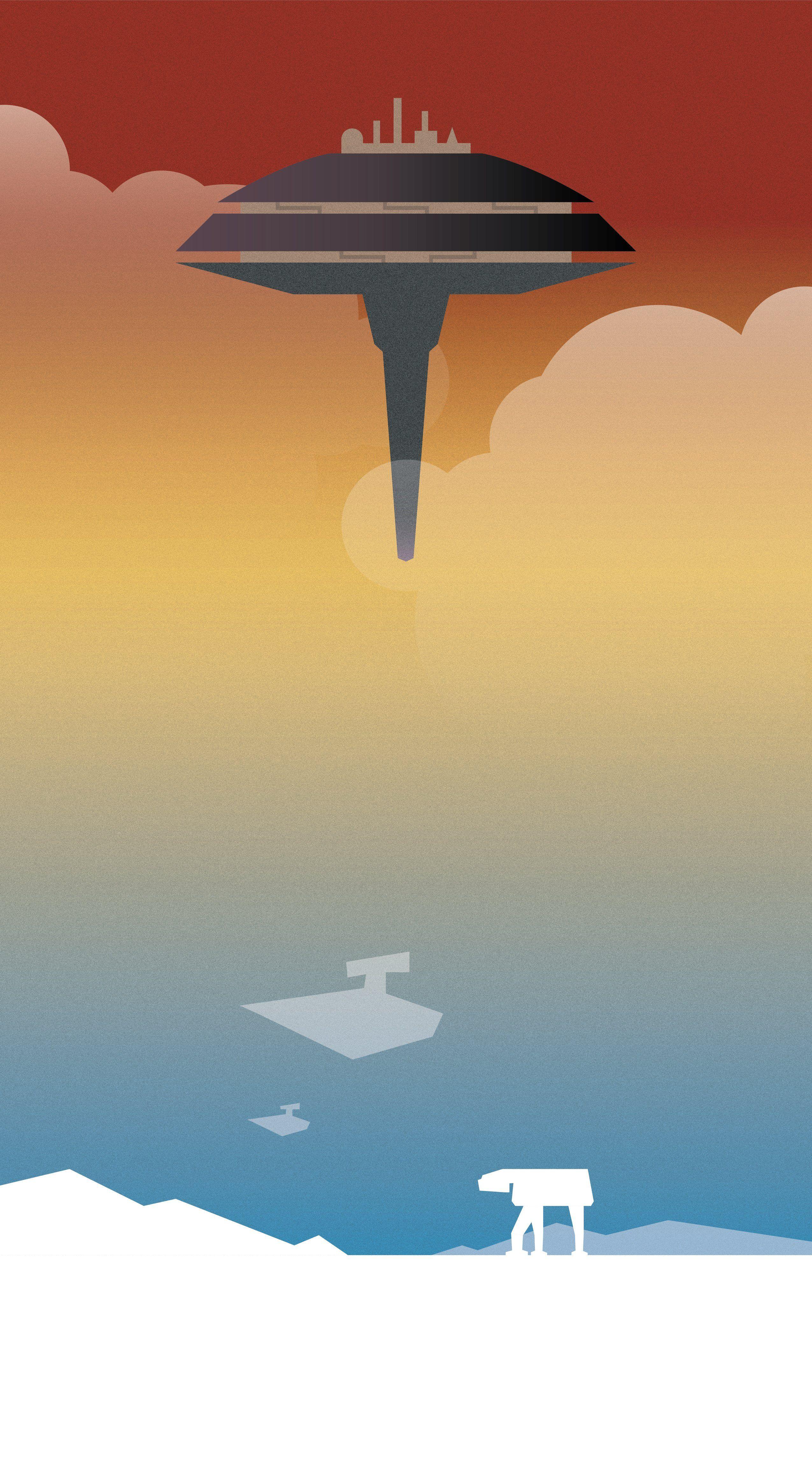 2550x4626 Star Wars Original Trilogy iPhone Wallpaper