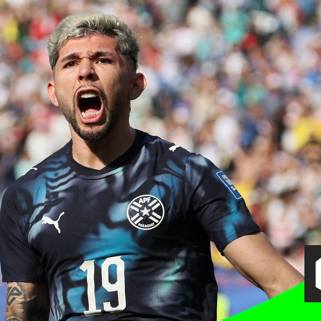 1232x1232 Fifa World Cup: Germany vs Paraguay Enciso gets the opening goal of the game