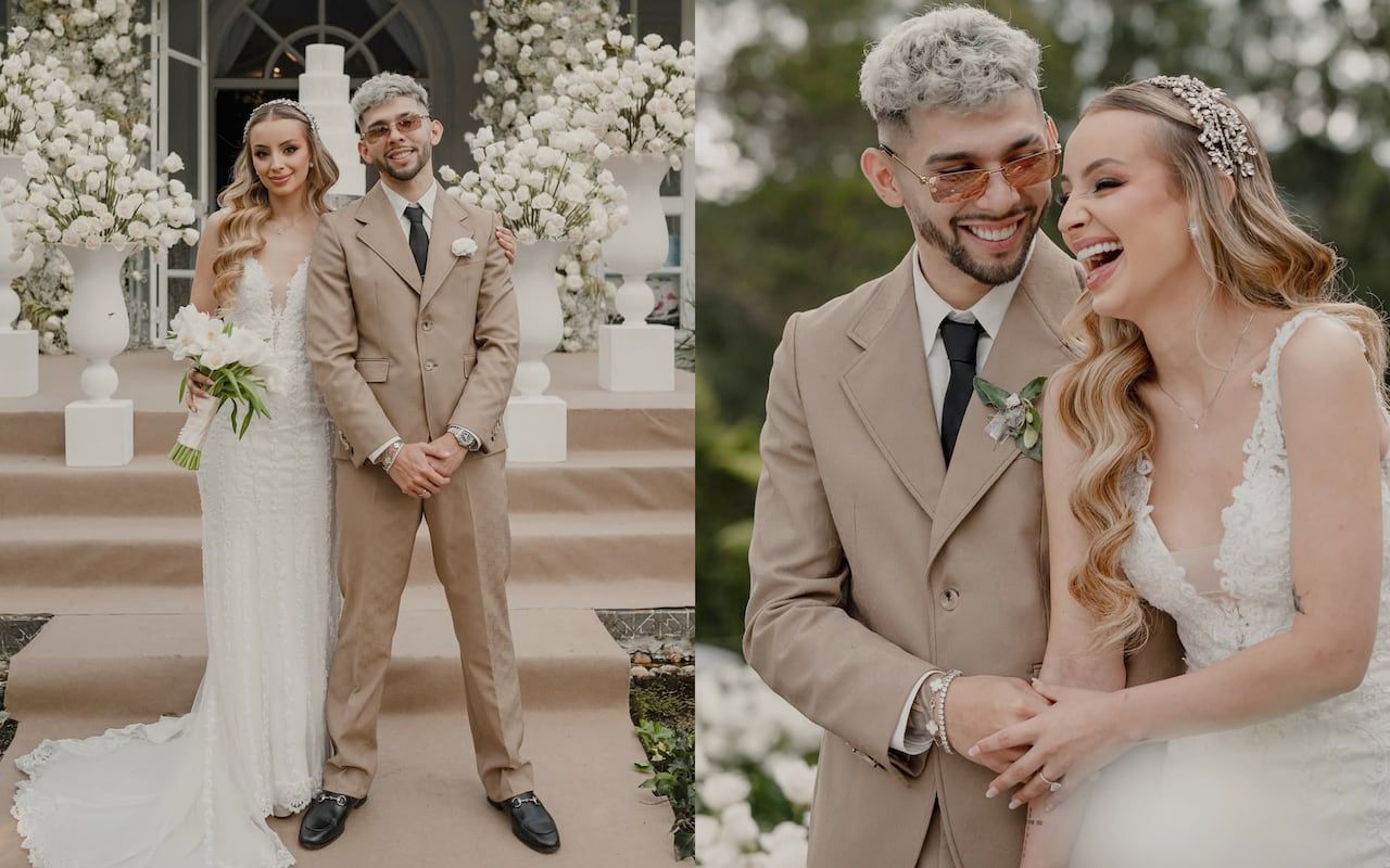 1280x800 La Nación / Enciso compartió fotos inéditas de su boda: “el mejor día de mi vida”