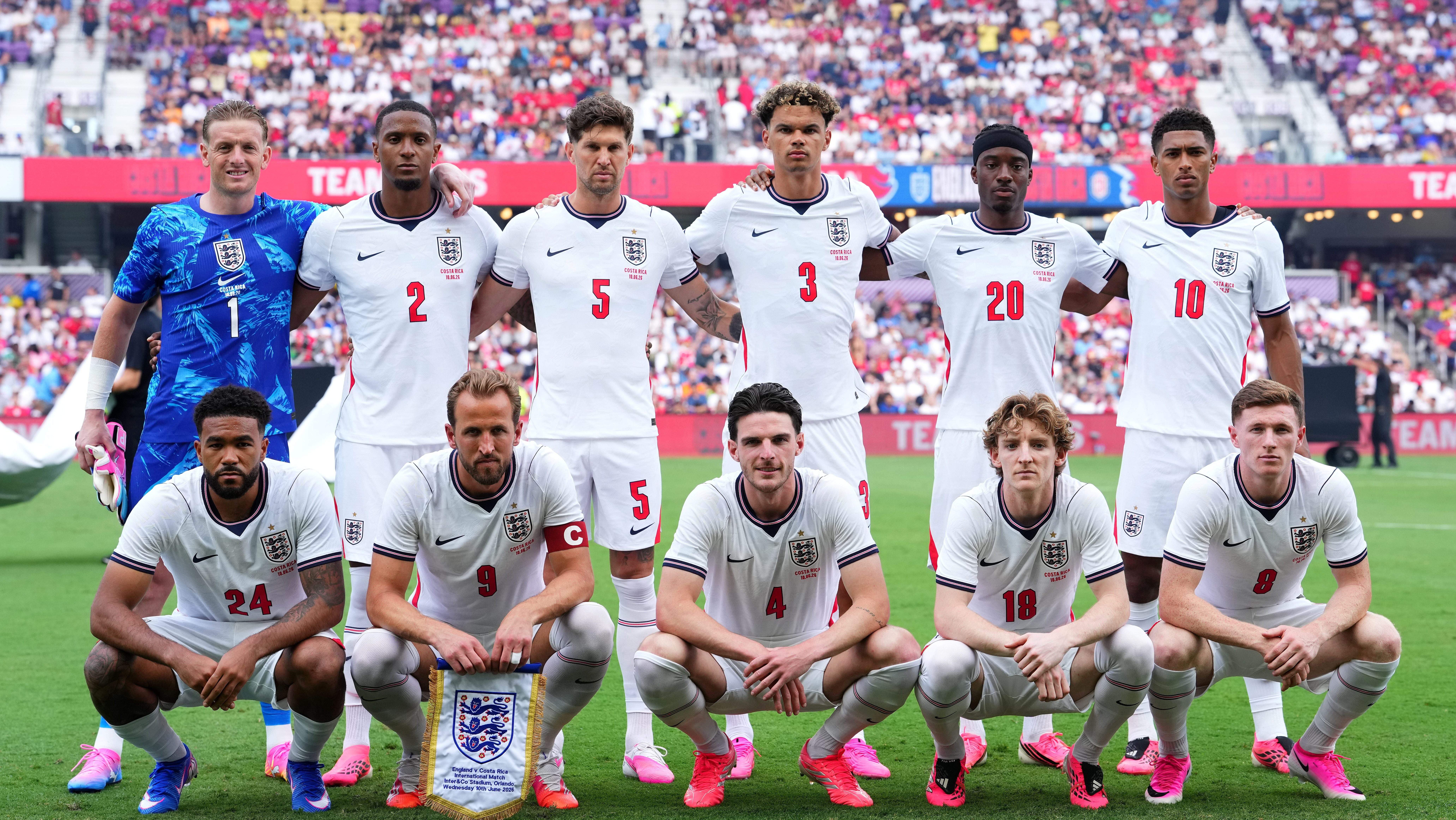 8249x4647 England National Team 2026: All 26 World Cup Players And Club Teams