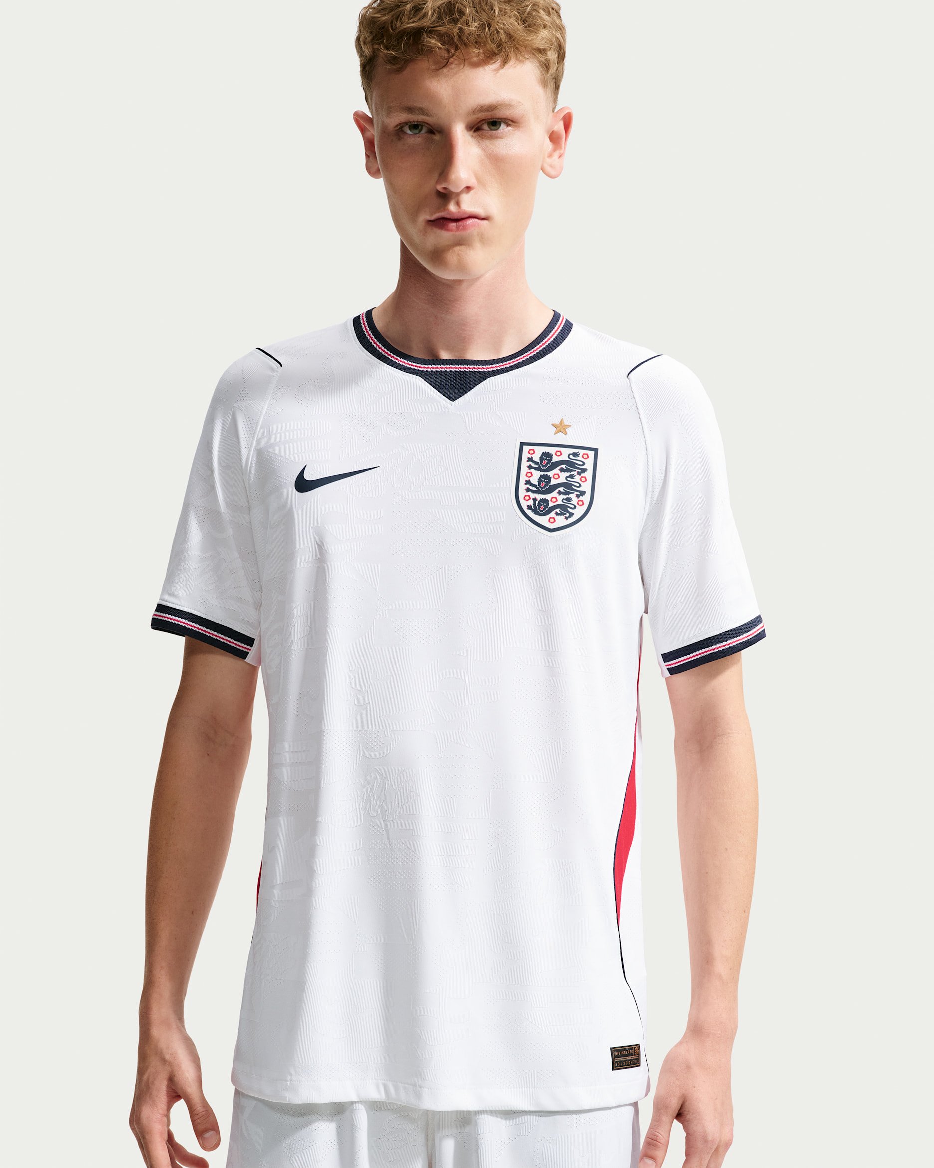 1872x2340 England National Team 2026 Match Home Men's Nike Aero FIT Soccer Jersey.