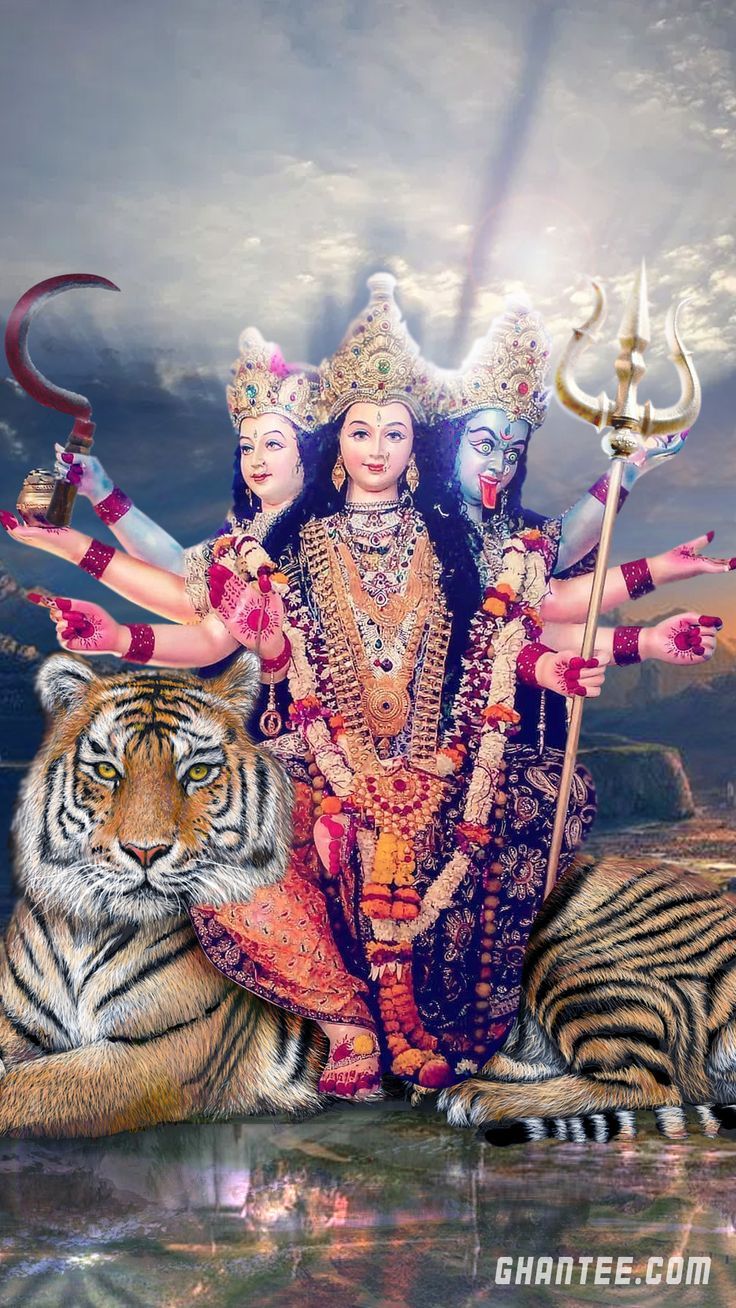 736x1308 Maa wallpaper for navratri×1920. Kali ma and shiva, Durga maa image
