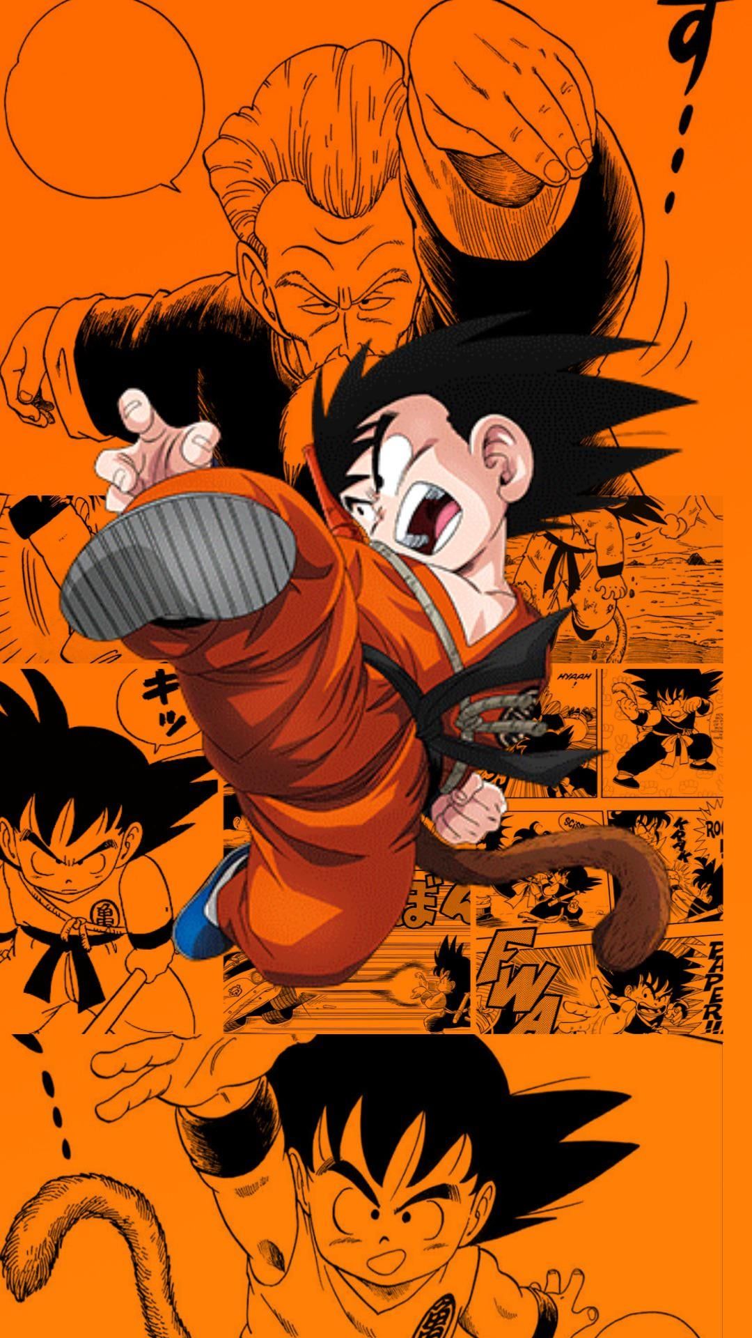 1080x1920 Kid Goku Wallpaper I made!