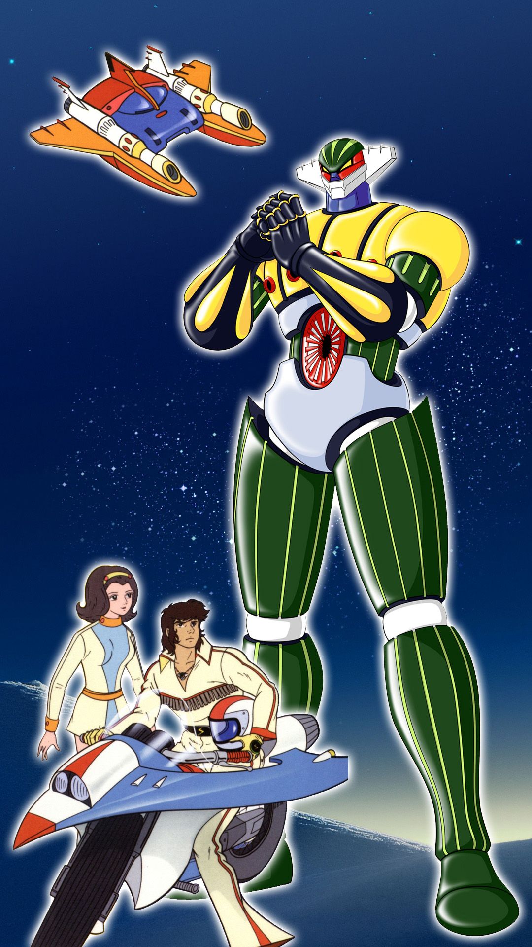 1080x1920 Japan Anime Robot