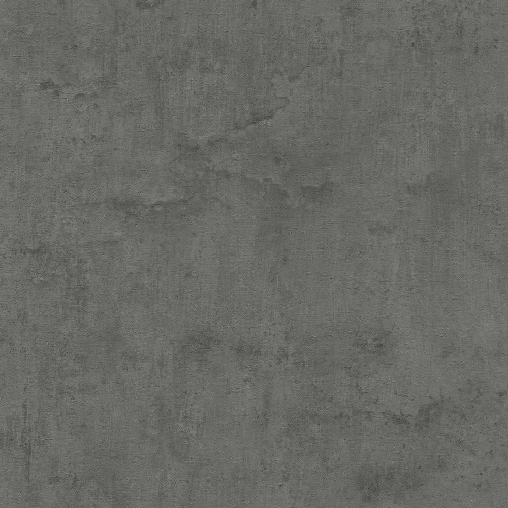 1000x1000 Rasch Industrial Concrete Wall Charcoal Wallpaper 407341