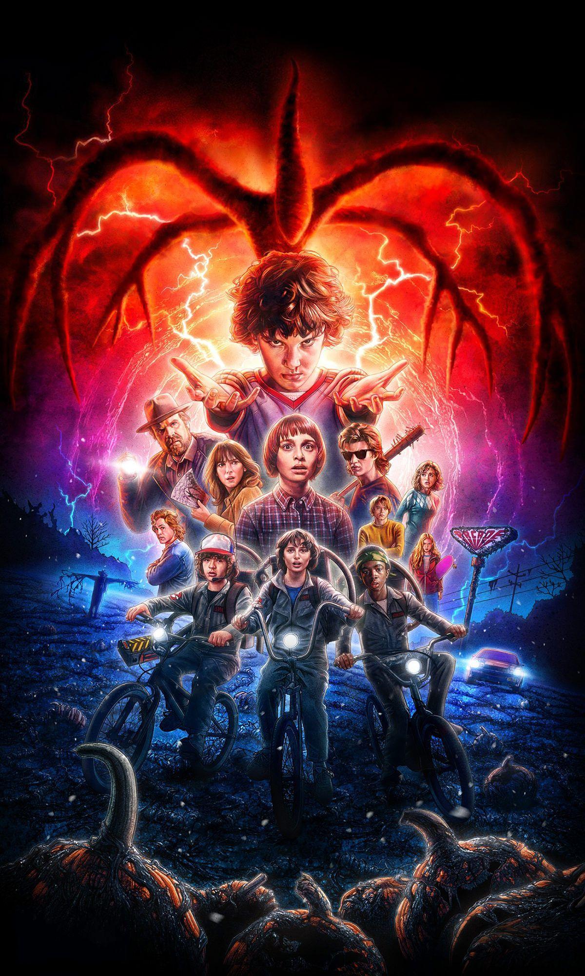 Stranger Things Netflix Wallpapers Top Free Stranger Things Netflix Backgrounds WallpaperAccess