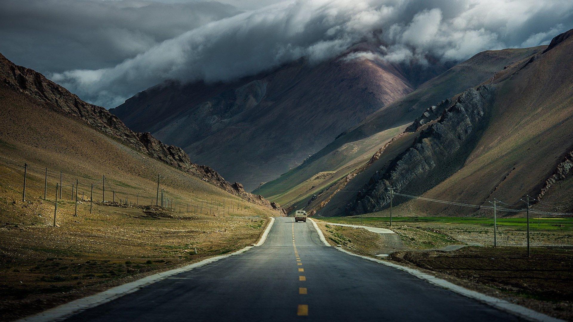 Mountain Road Wallpapers - Top Free Mountain Road Backgrounds -  WallpaperAccess