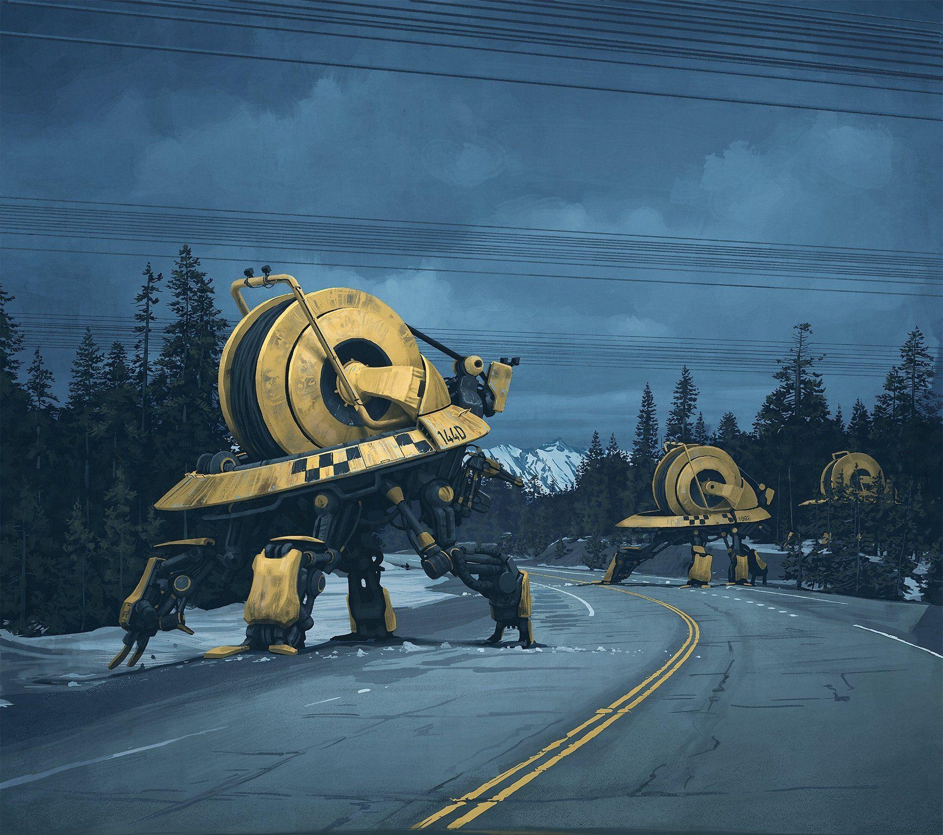 1920x1700 Robot HD Wallpaper