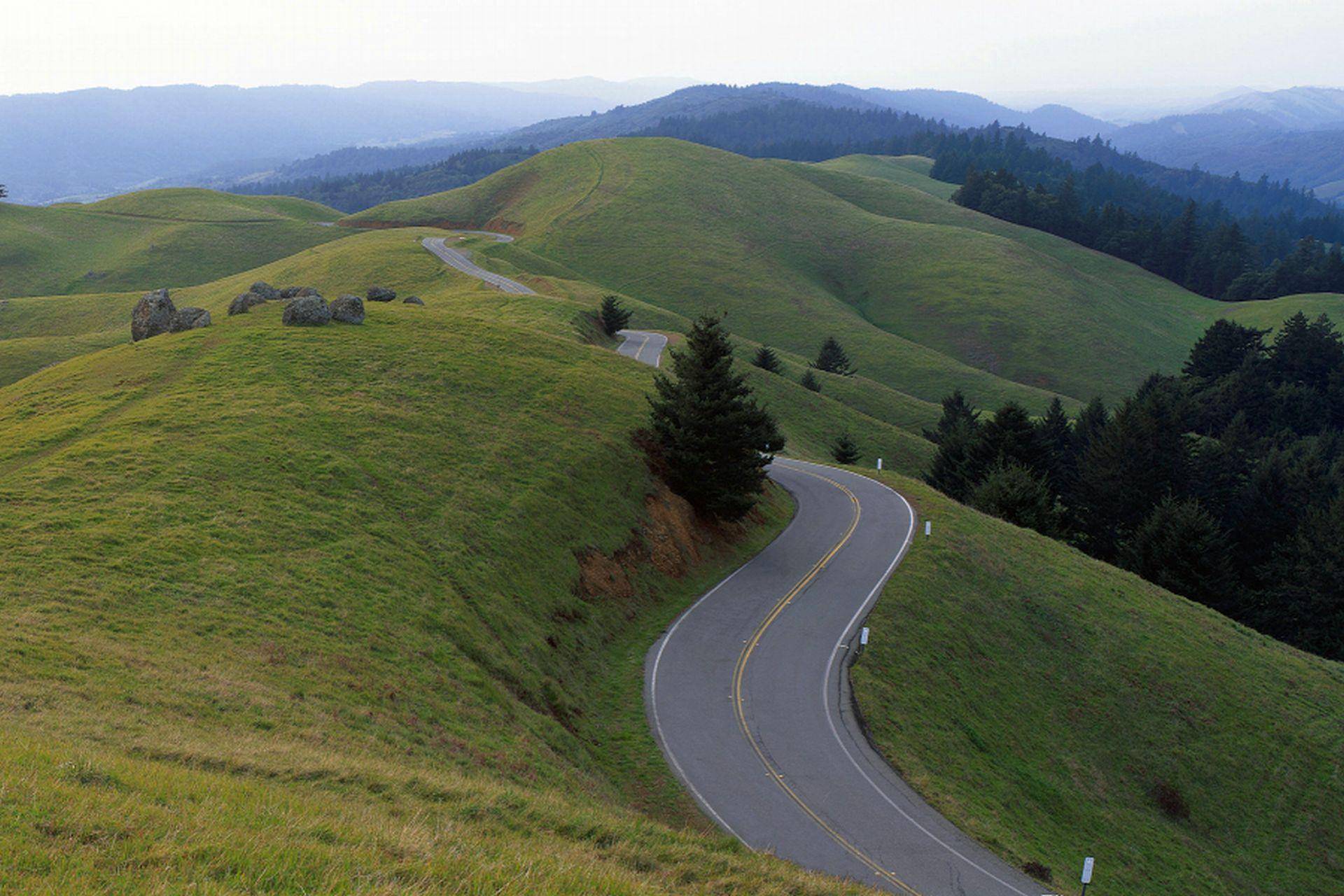 1920x1280 Mountain Road Wallpaper 37795 1920x1280px