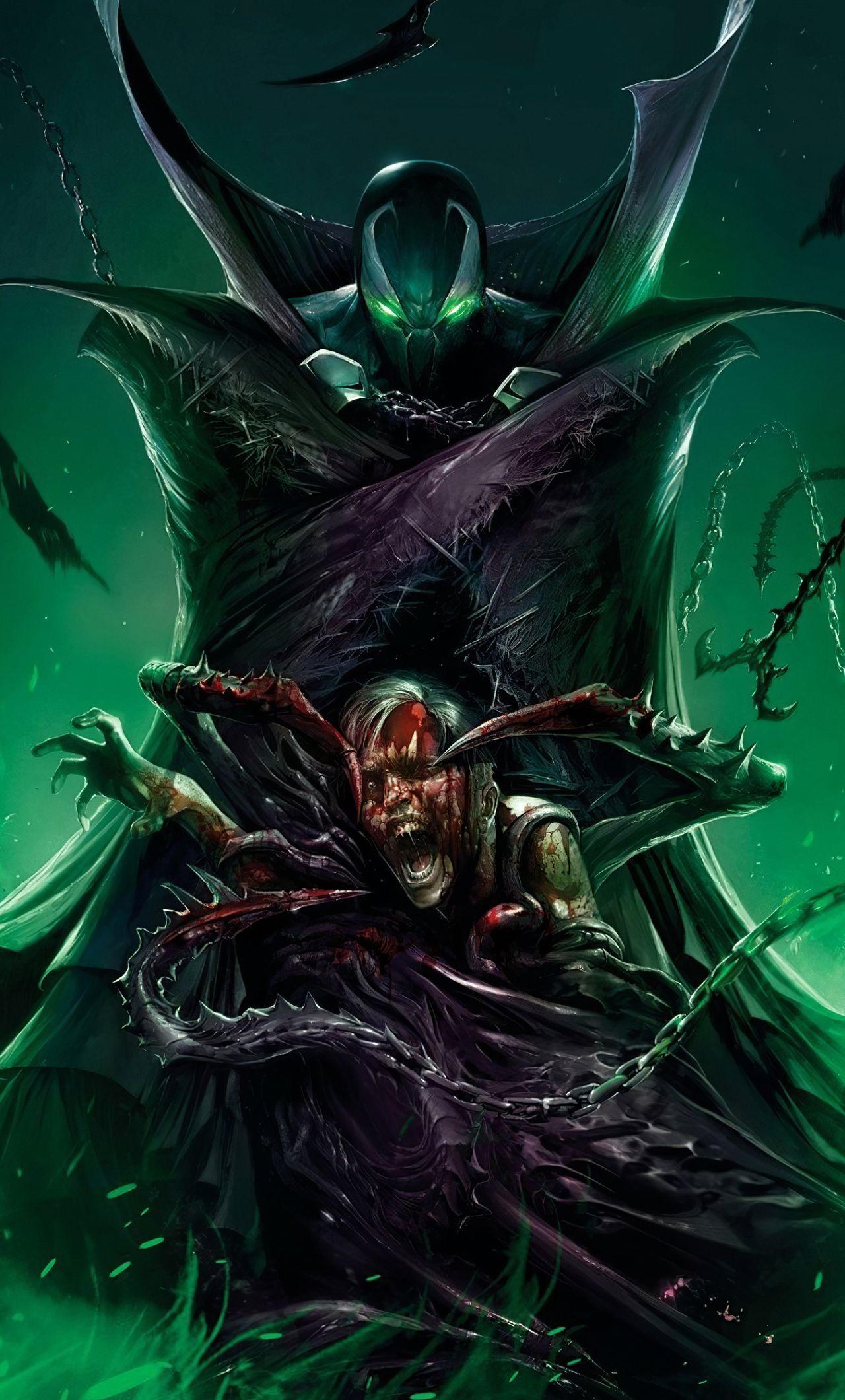 1280x2120 Spawn Art iPhone HD 4k Wallpaper, Image