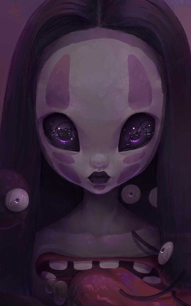 800x1280 Top Best Kaonashi Face 2020 4k HD Wallpaper