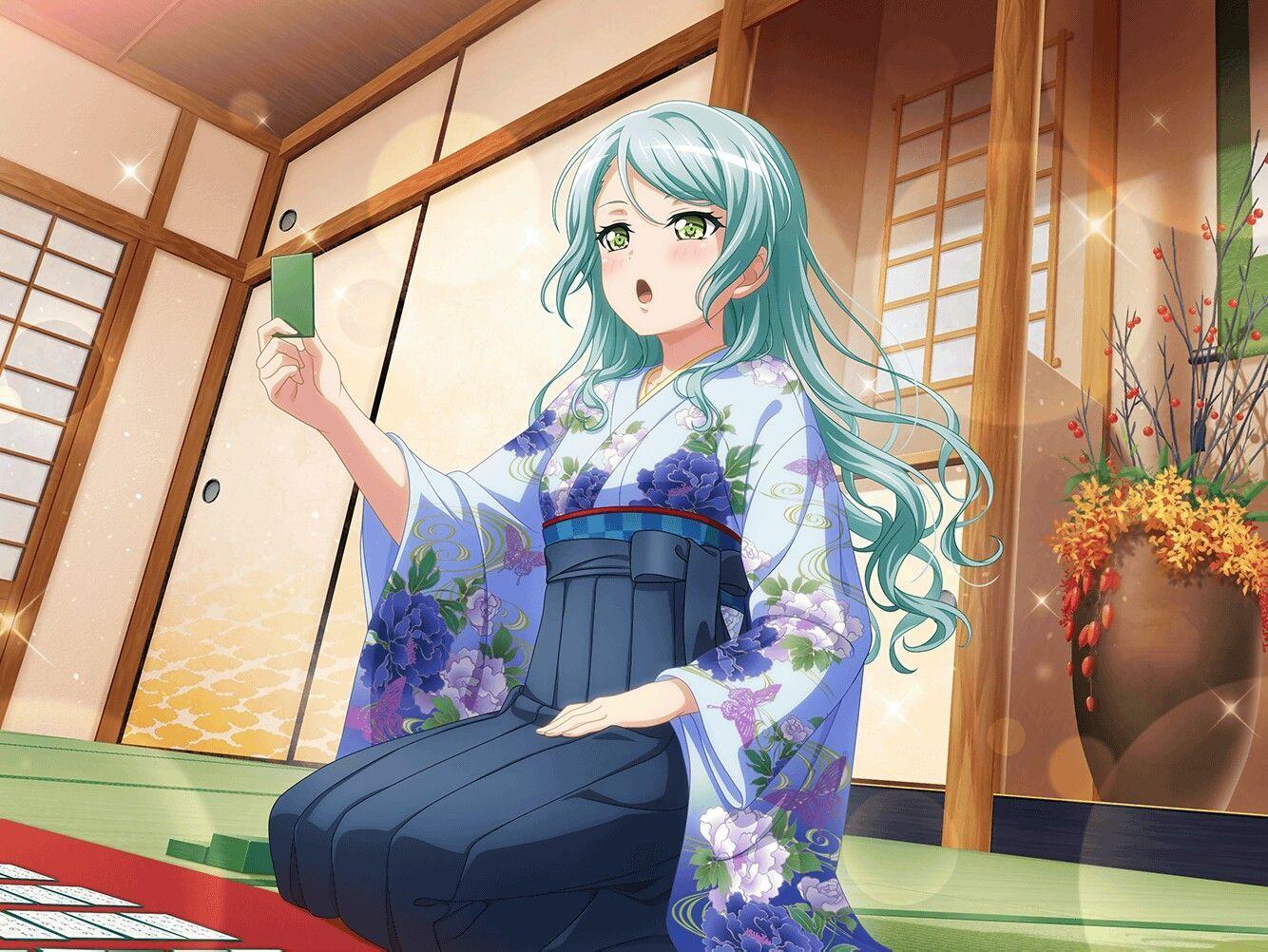 1334x1002 Hikawa Sayo (Untrained). Sayo, Anime princess, Anime kimono