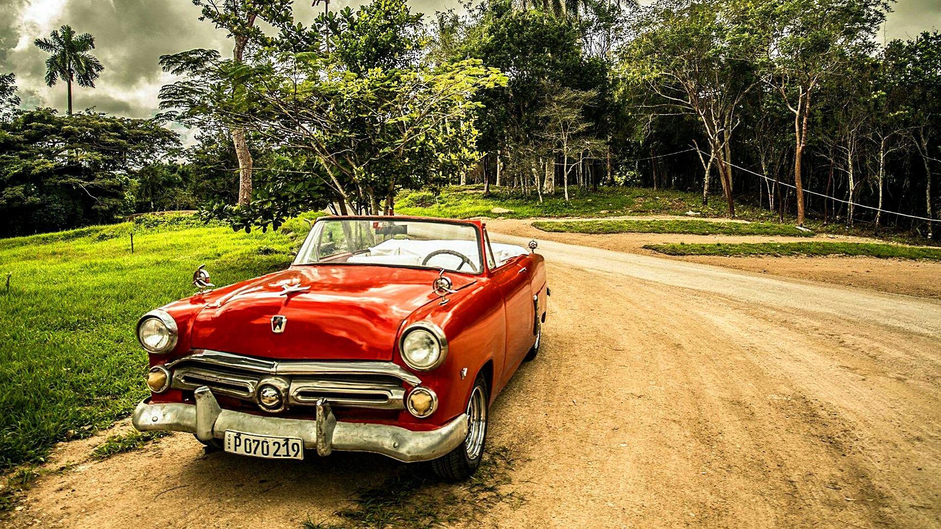 1920x1080 Vintage Car In Cuba Wallpaper. Wallpaper Studio 10