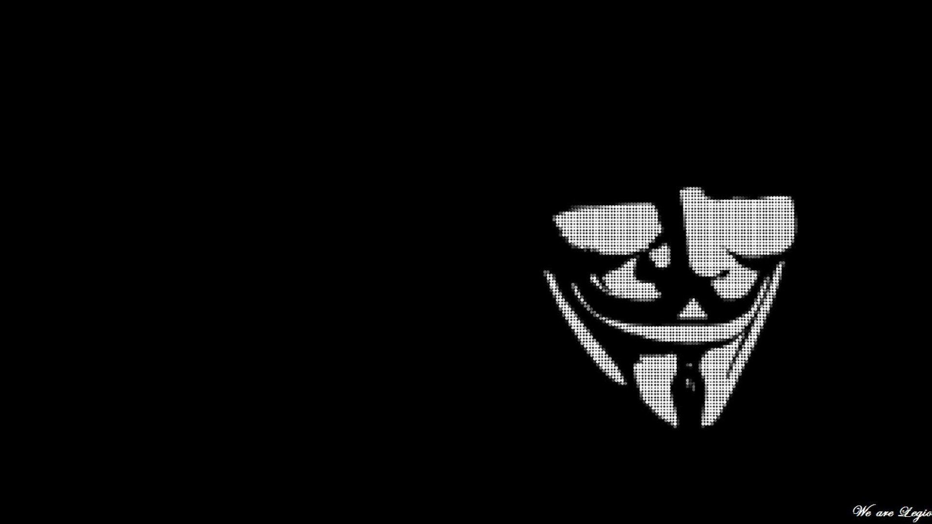 1920x1080 anonymous, Mask, Sadic, Dark, Anarchy, Hacker, Hacking, Vendetta