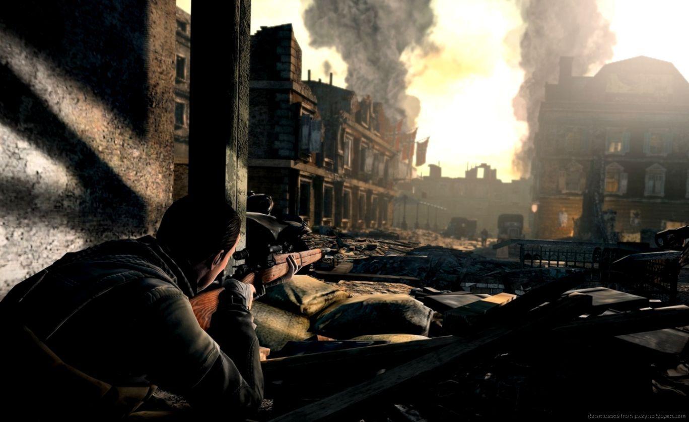 1368x837 Sniper Elite V2 Wallpaper Wide. All Wallpaper Desktop