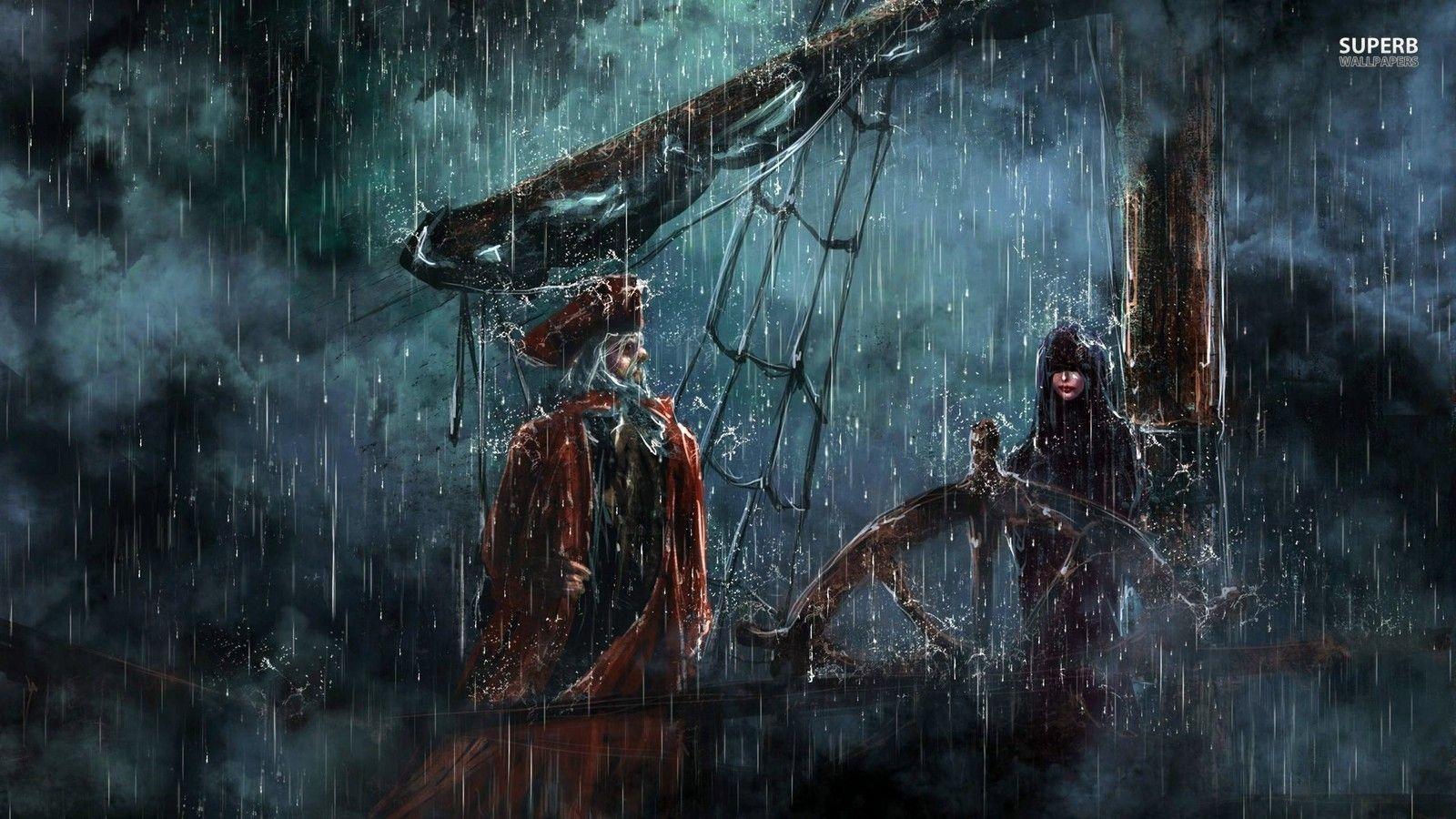 1600x900 Pirate Ships Wallpaper