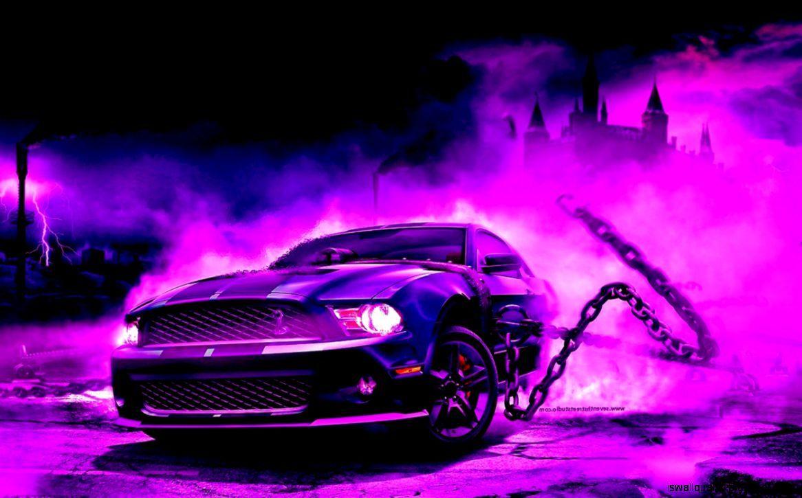 1166x725 Purple Car Wallpaper