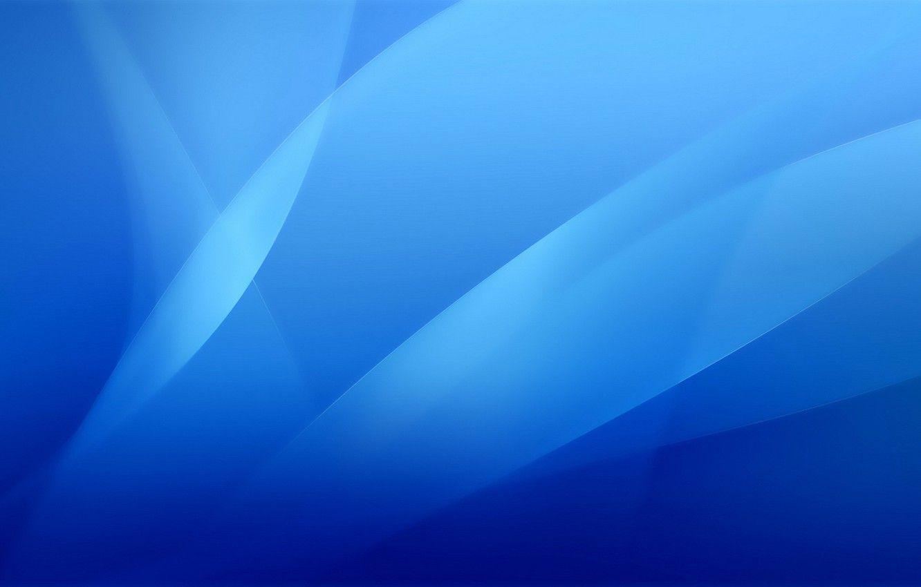 1332x850 Wallpaper cold, light, line, blue, blue, Wallpaper, arc, petals