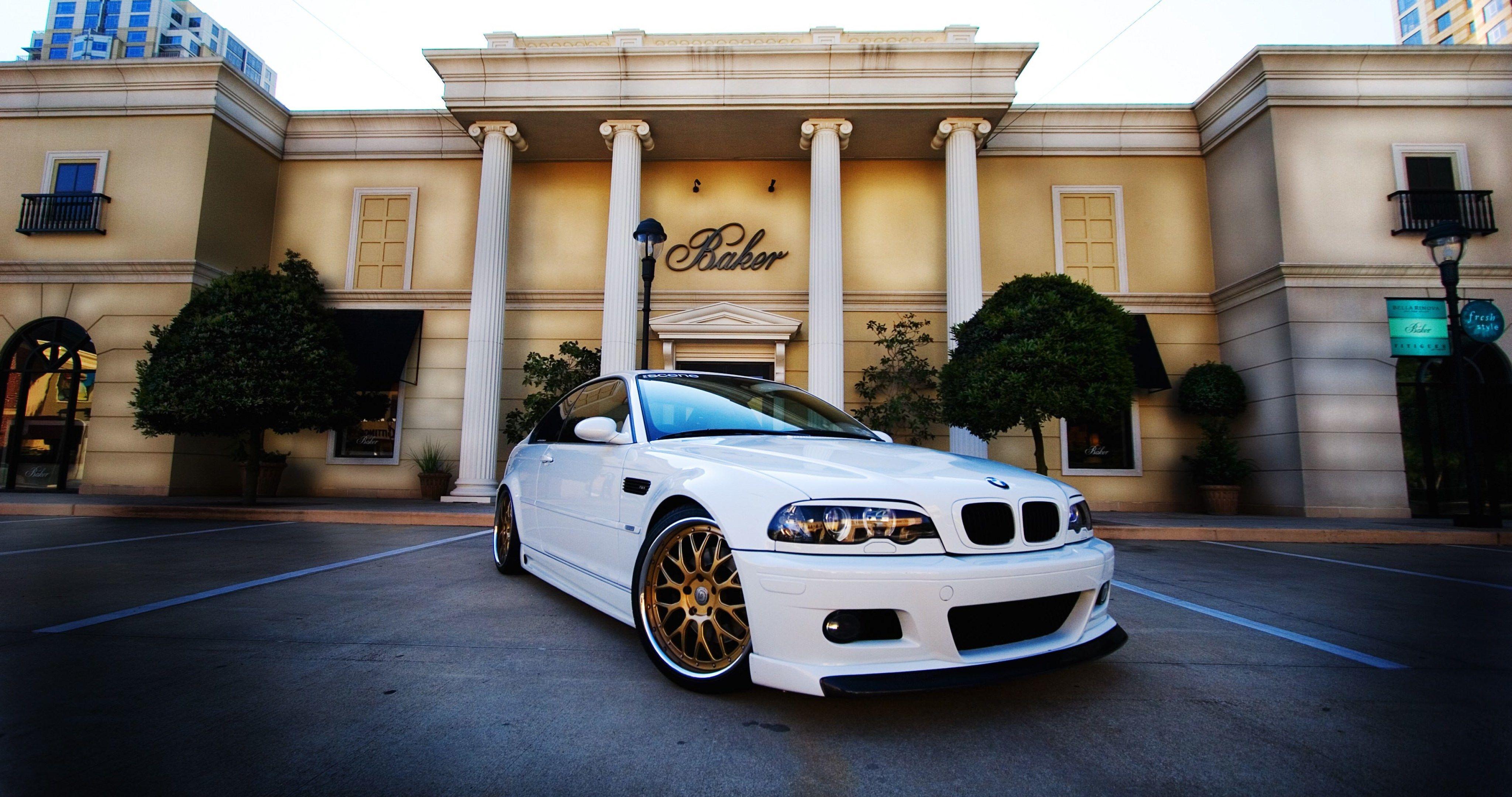 4096x2160 white bmw e46 m3 4k ultra HD wallpaper High quality walls