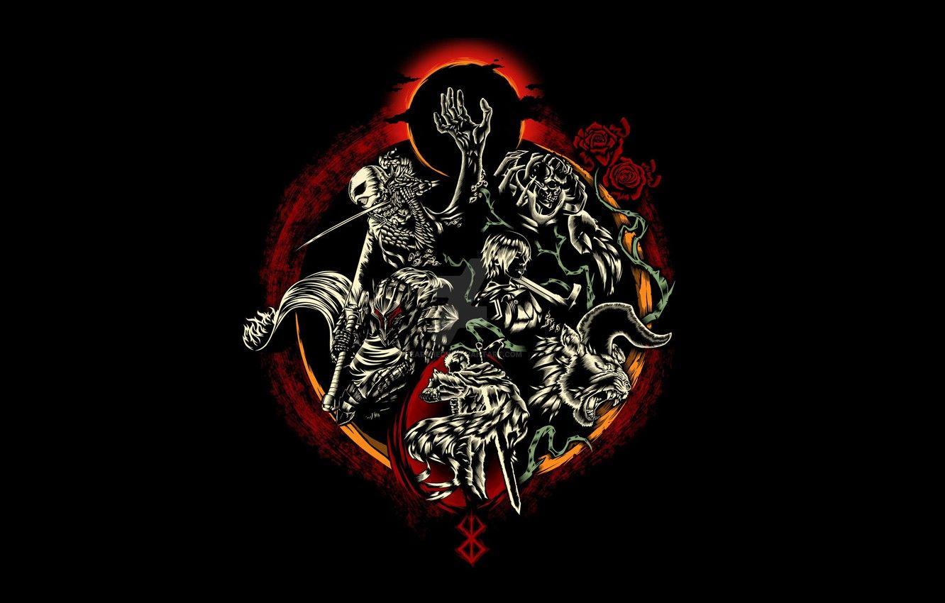 1332x850 Berserk Wallpaper