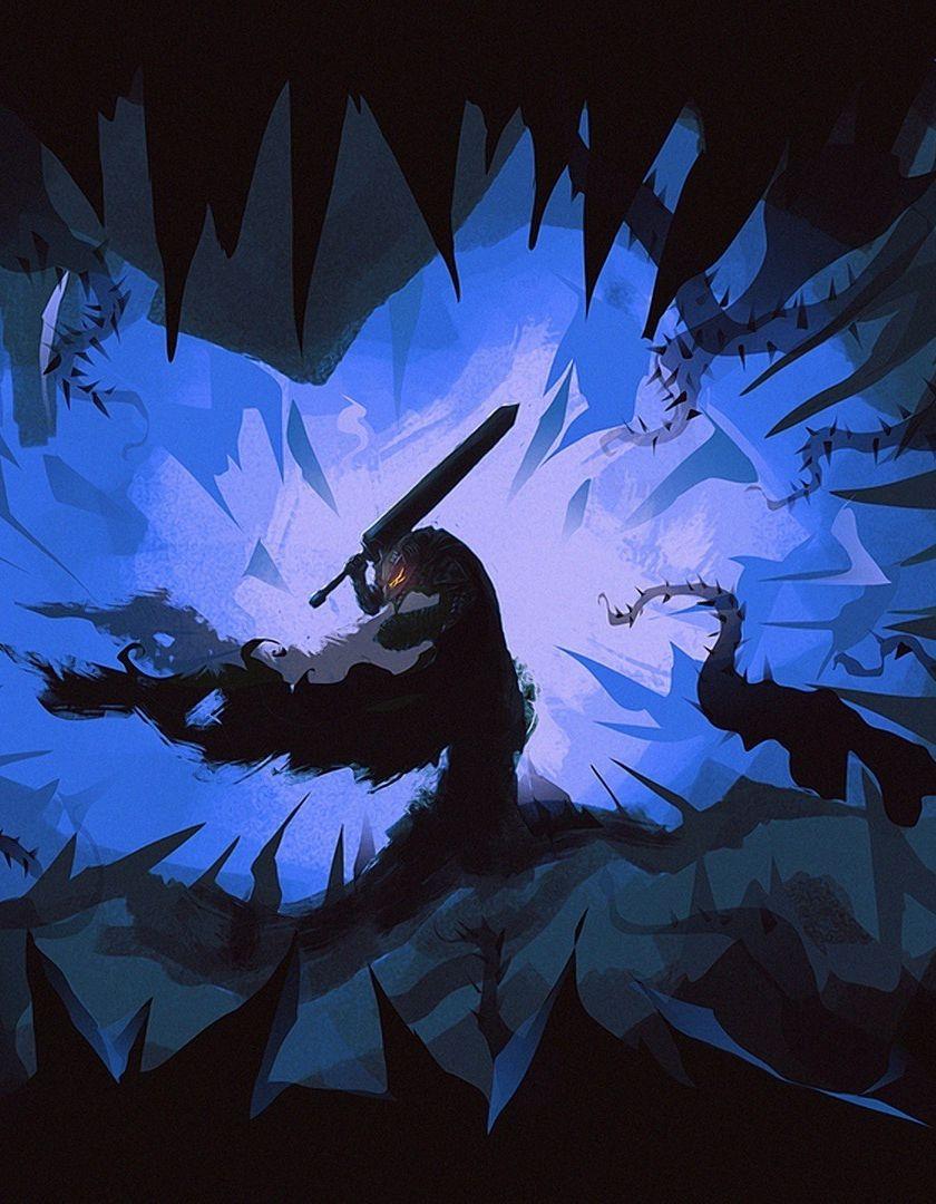 840x1080 Download 840x1336 wallpaper berserk, manga, anime, dark, iphone 5