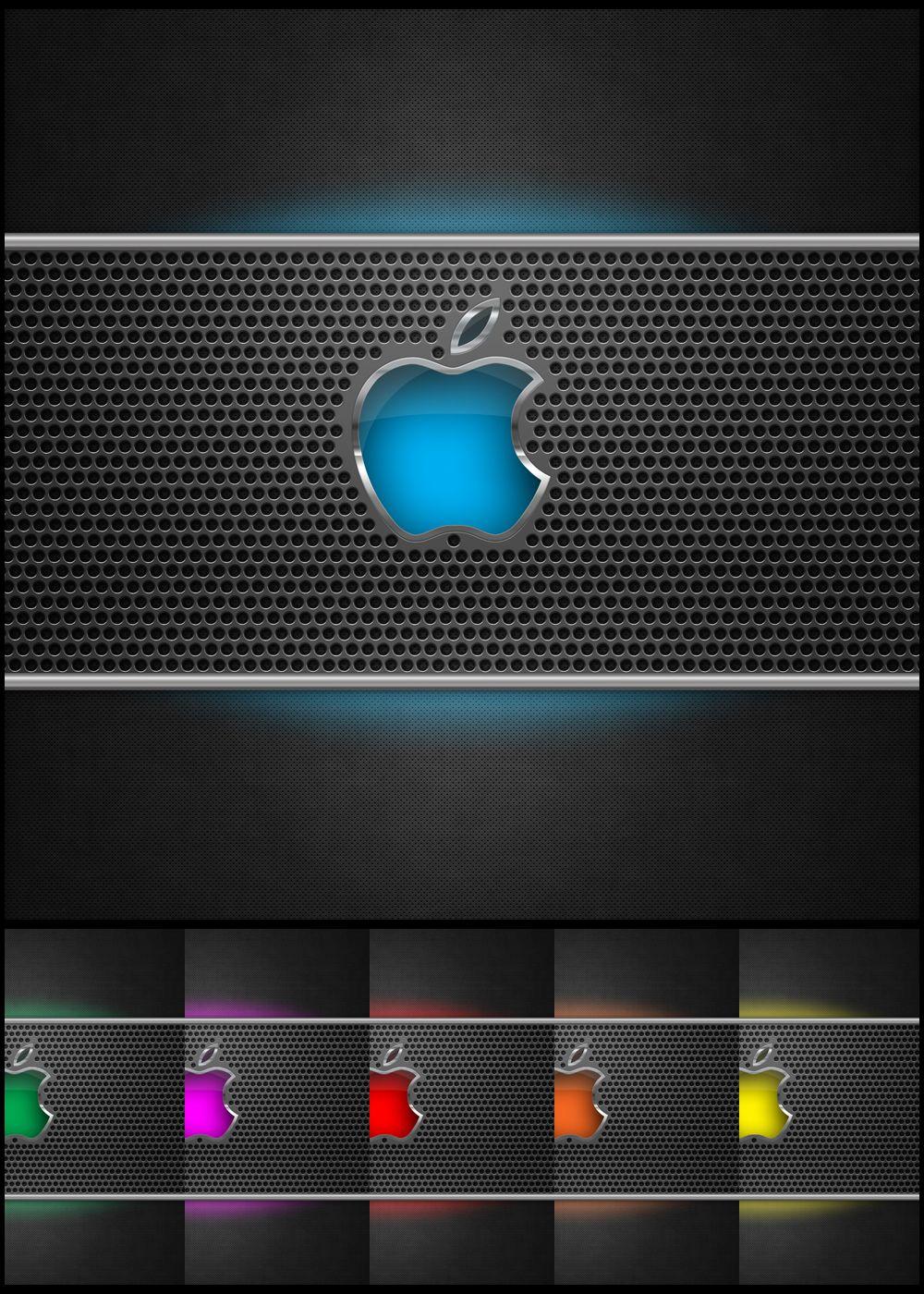 1000x1400 Apple Metal Glow Retina Wallpaper. Apple iPad Forum