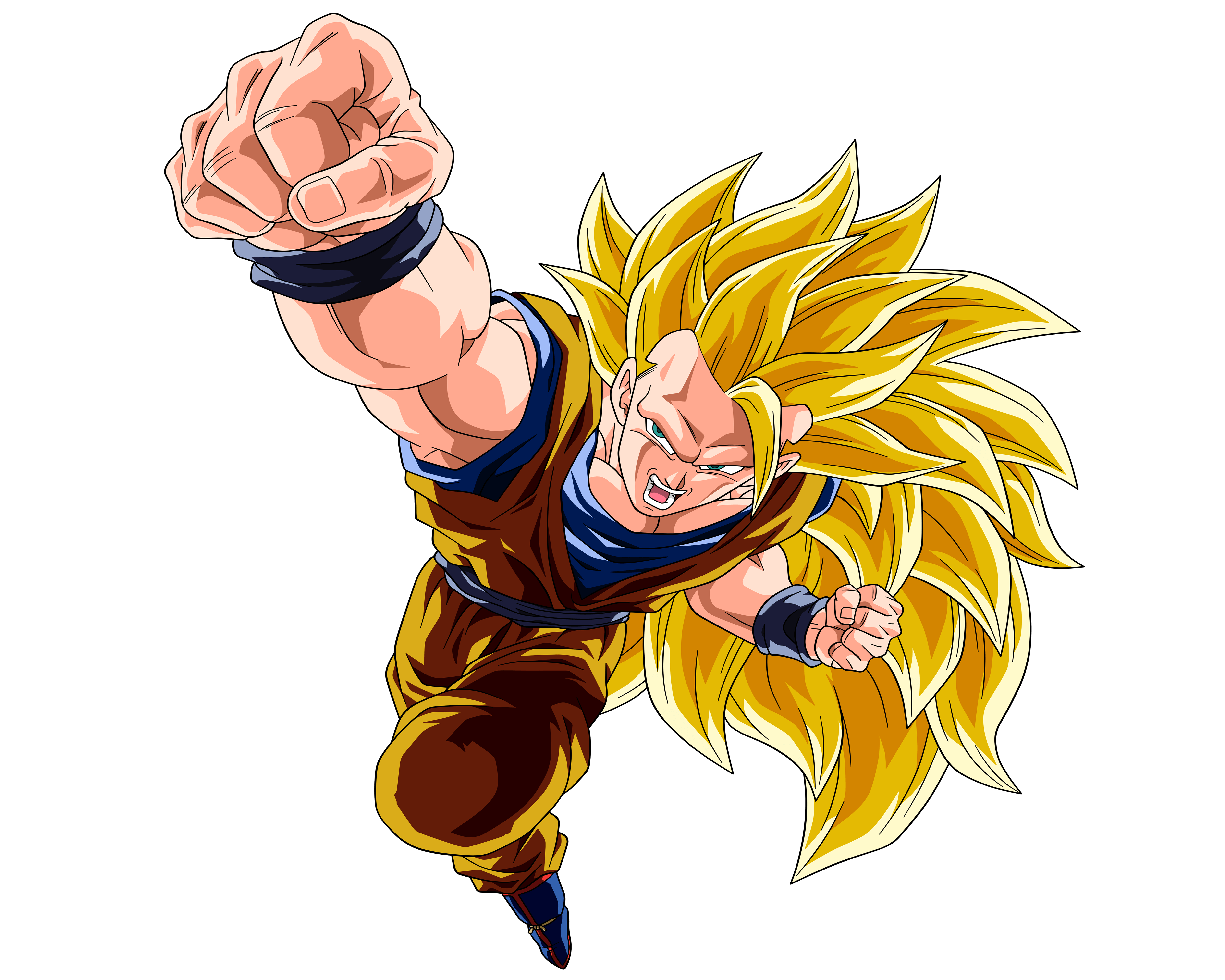 Goku SS3 Wallpapers - Top Free Goku SS3 Backgrounds - WallpaperAccess