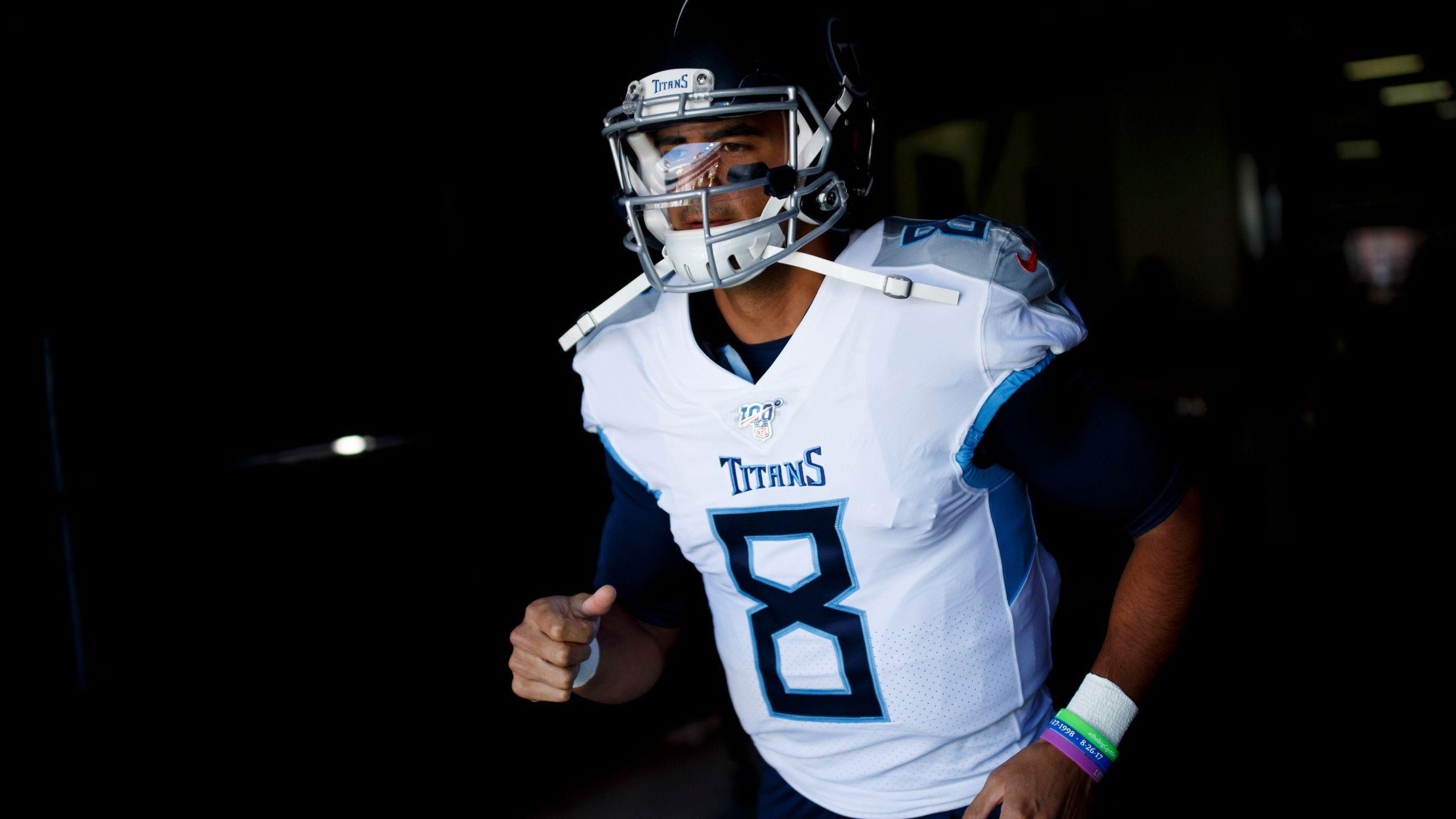 2560x1440 Tennessee Titans bench Marcus Mariota ahead of Week 7