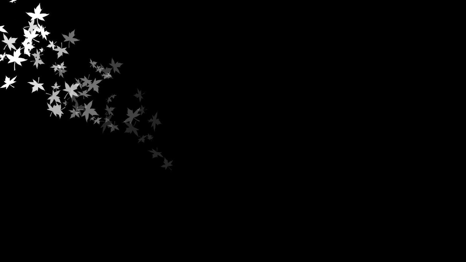 1600x900 Plain Black Wallpaper