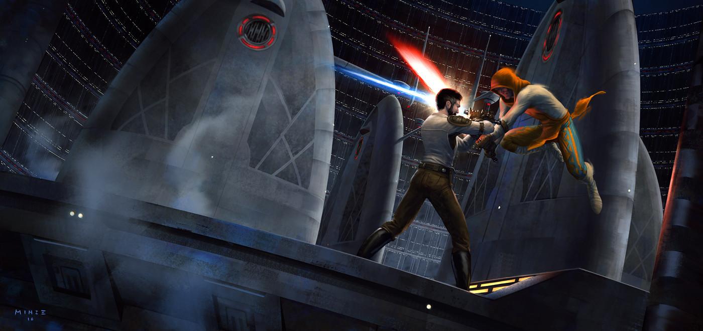 1400x660 Jedi Knight Wallpaper