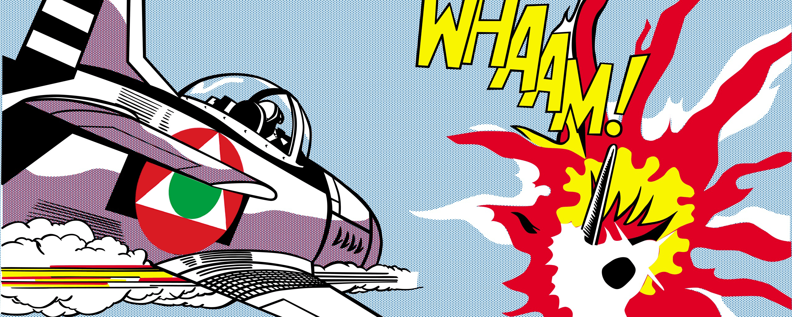 2560x1024 Pop Art Desktop Wallpaper