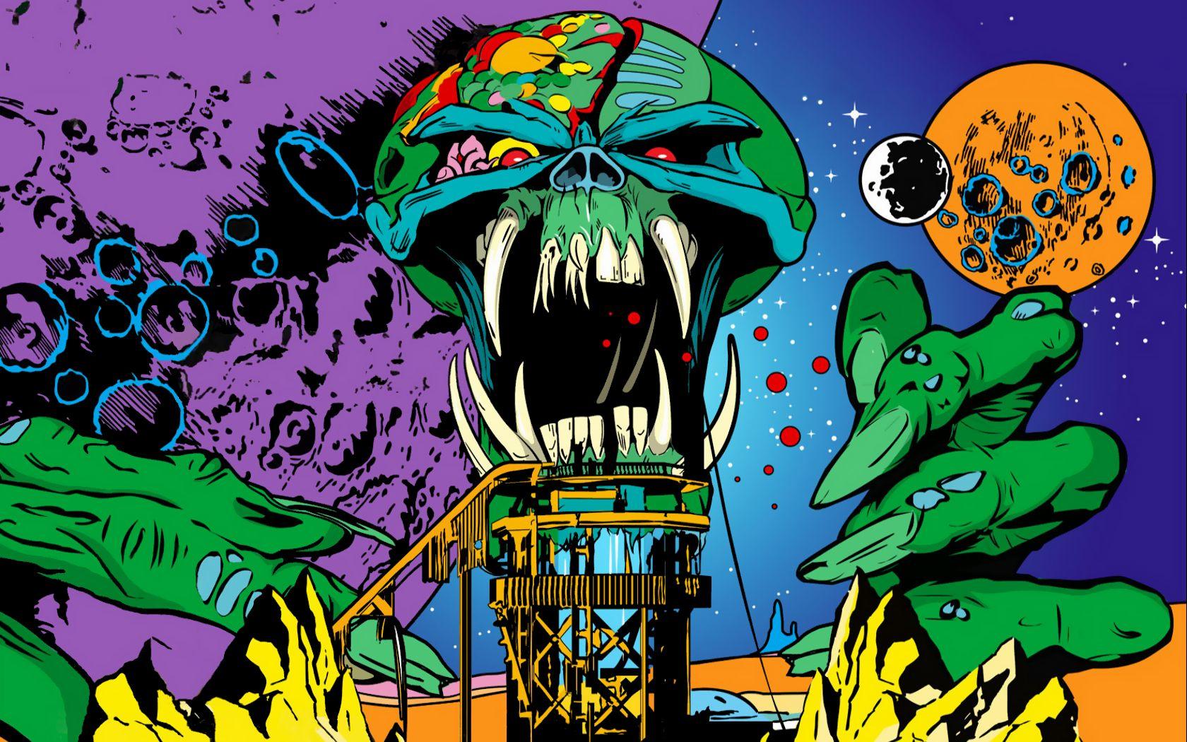 1680x1050 Iron maiden bands groups entertainment hard rock heavy metal eddie