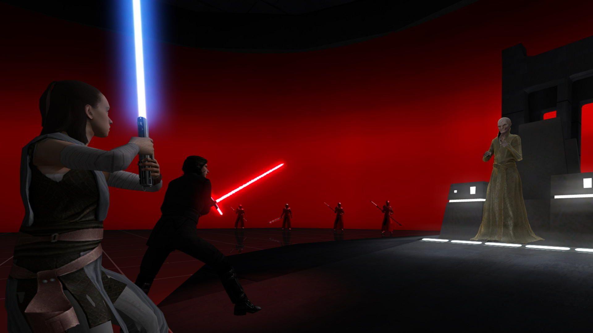 1920x1080 Star Wars Jedi Knight: Jedi Academy PC mods. Rock Paper