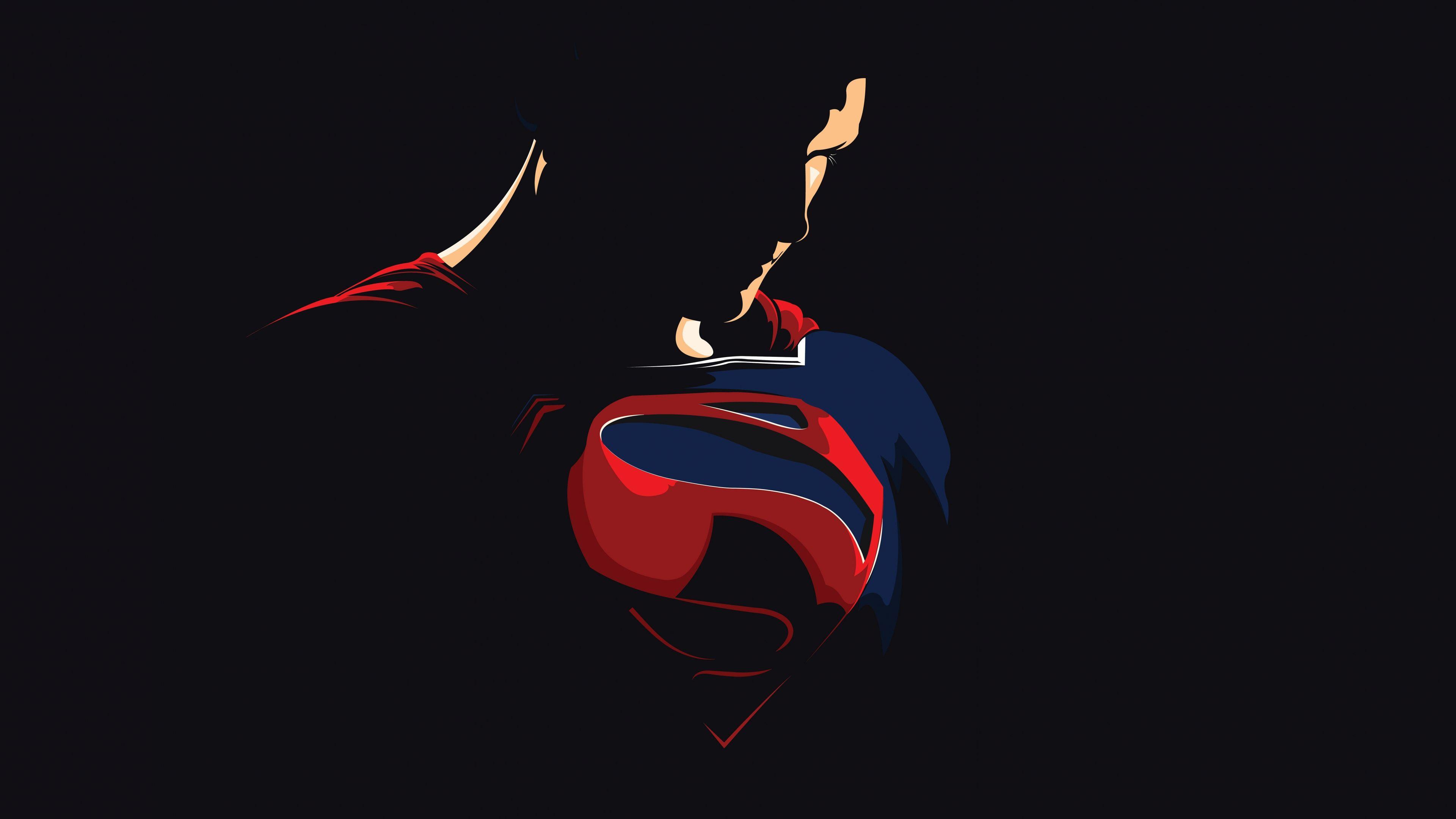 3840x2160 Download 3840x2160 wallpaper superman, justice league, minimal