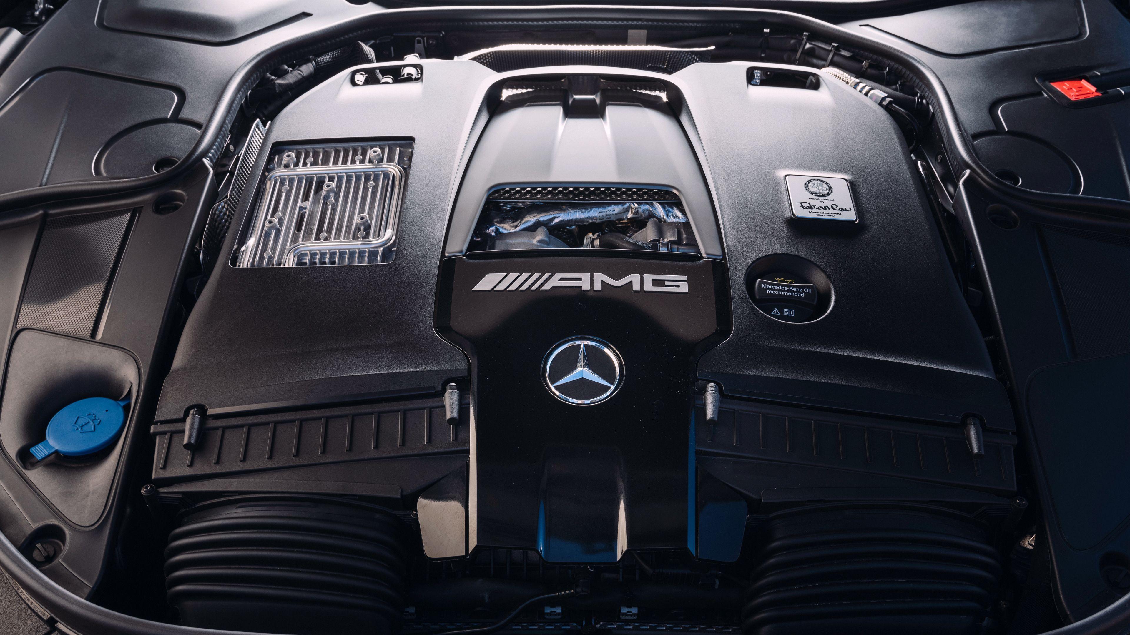 3840x2160 Mercedes AMG S63 2018 Engine View 4k 4k HD 4k Wallpaper