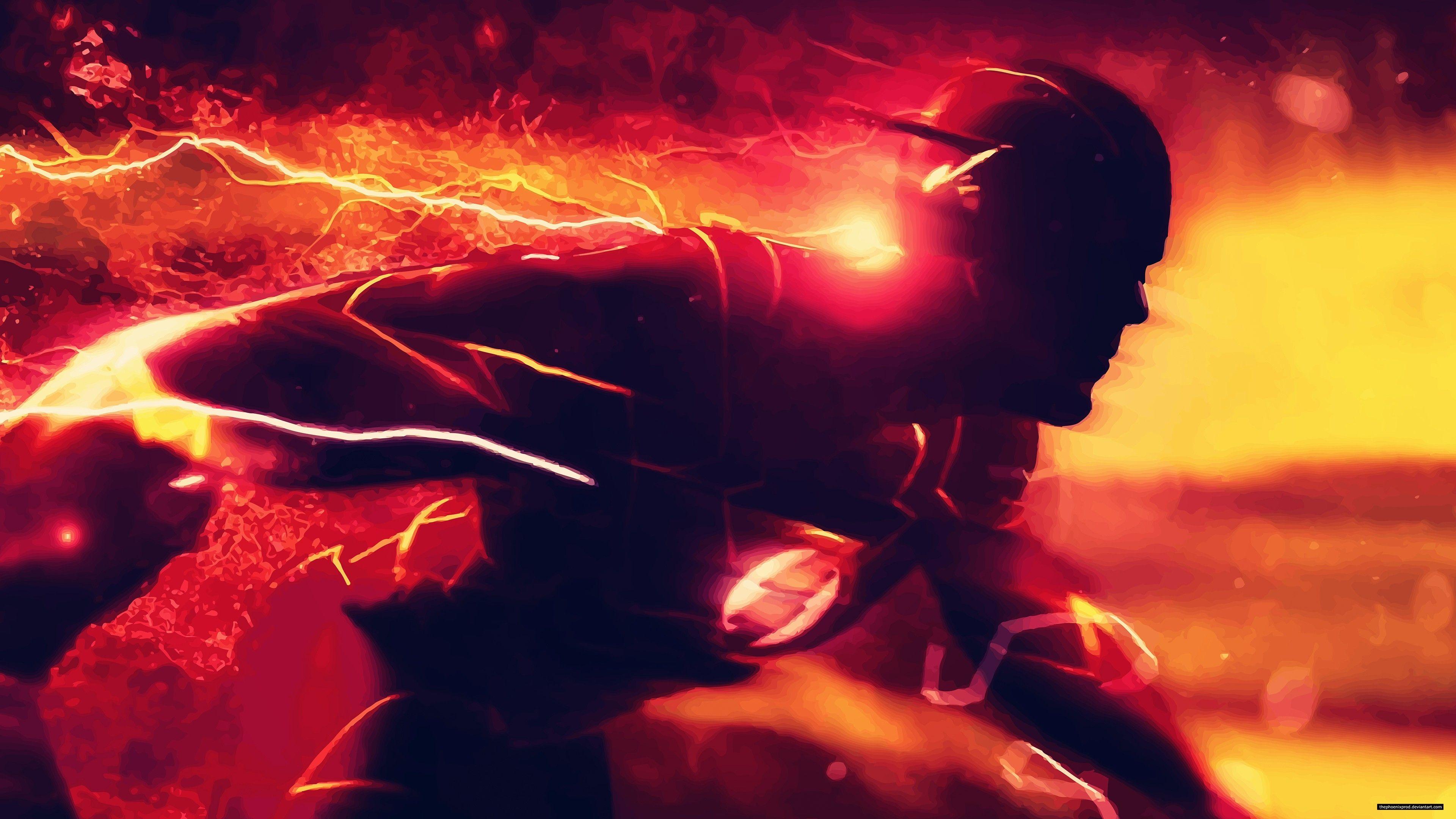 3840x2160 The Flash DC Comics Artwork 4K Wallpaper