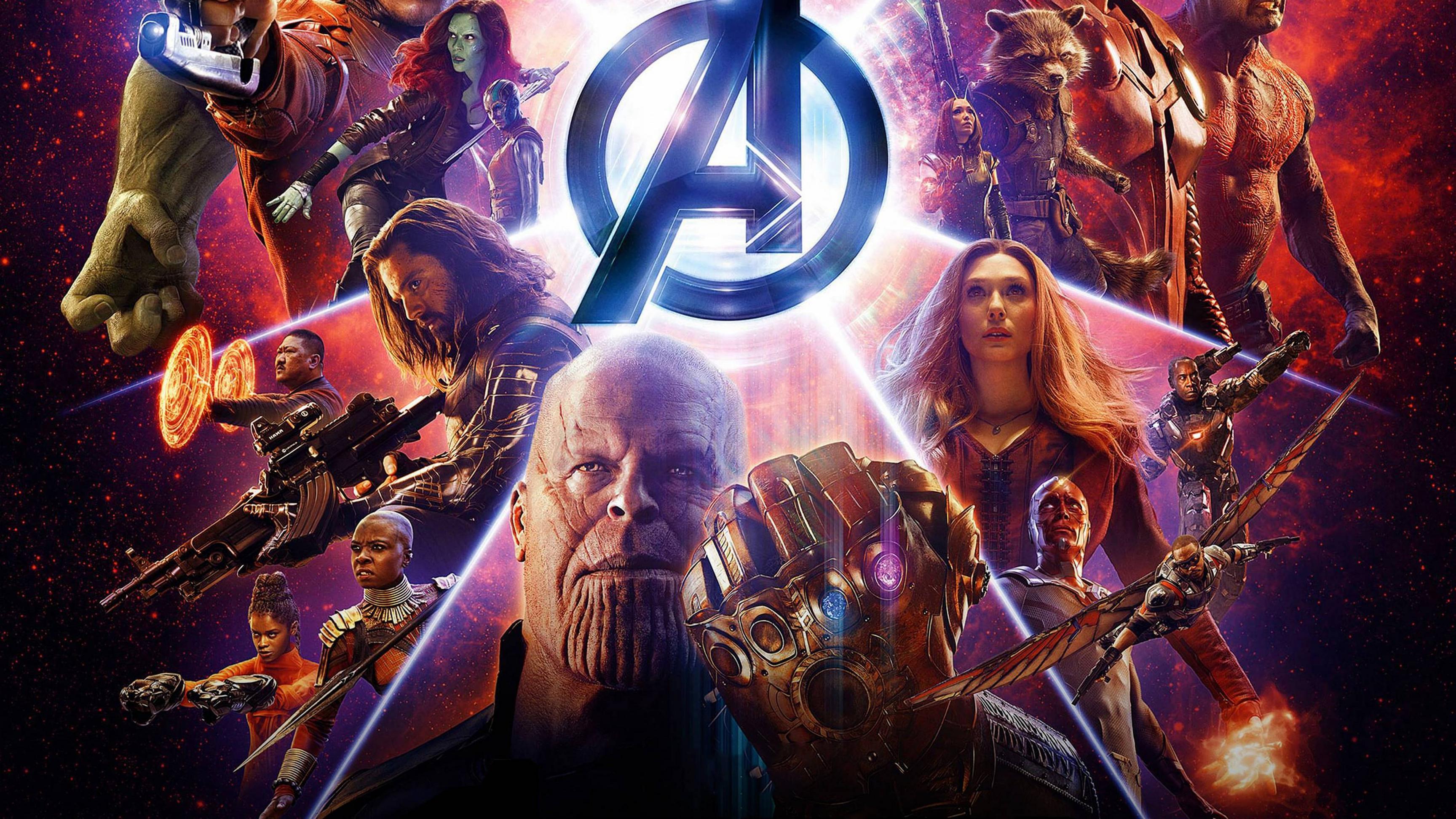 3840x2160 Thanos Infinity Stones Gauntlet Savengers Infinity War Characters