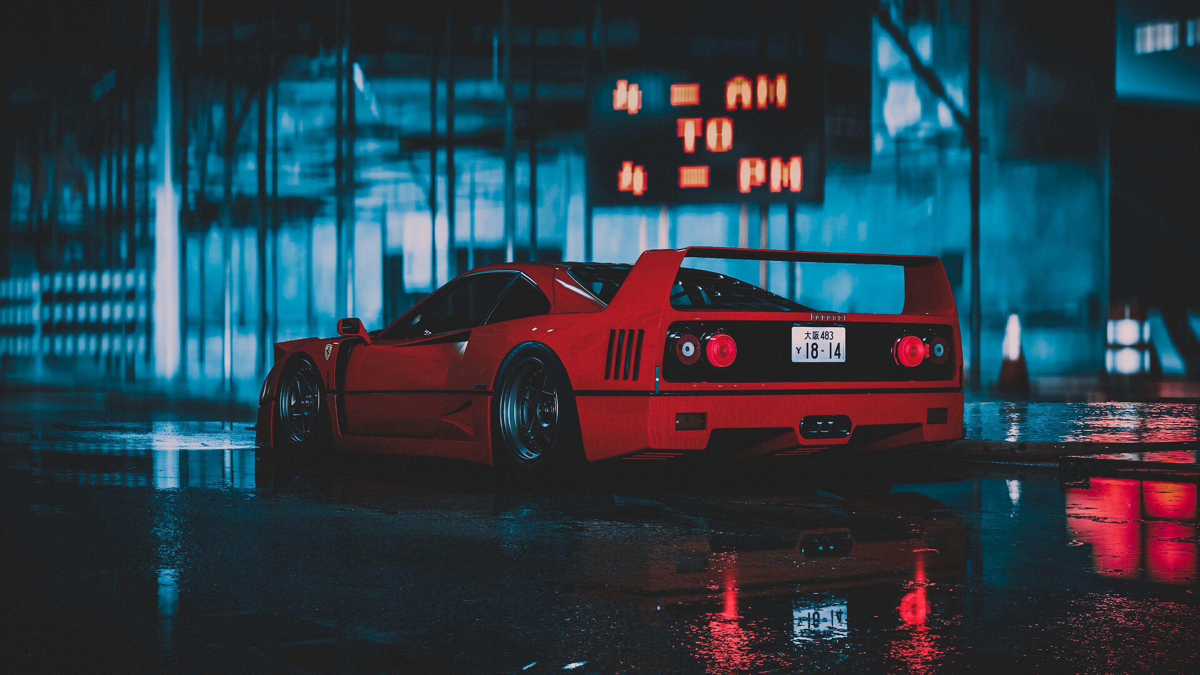 Wallpaper 4k Ferrari Retro Park Wallpaper | atelier-yuwa.ciao.jp