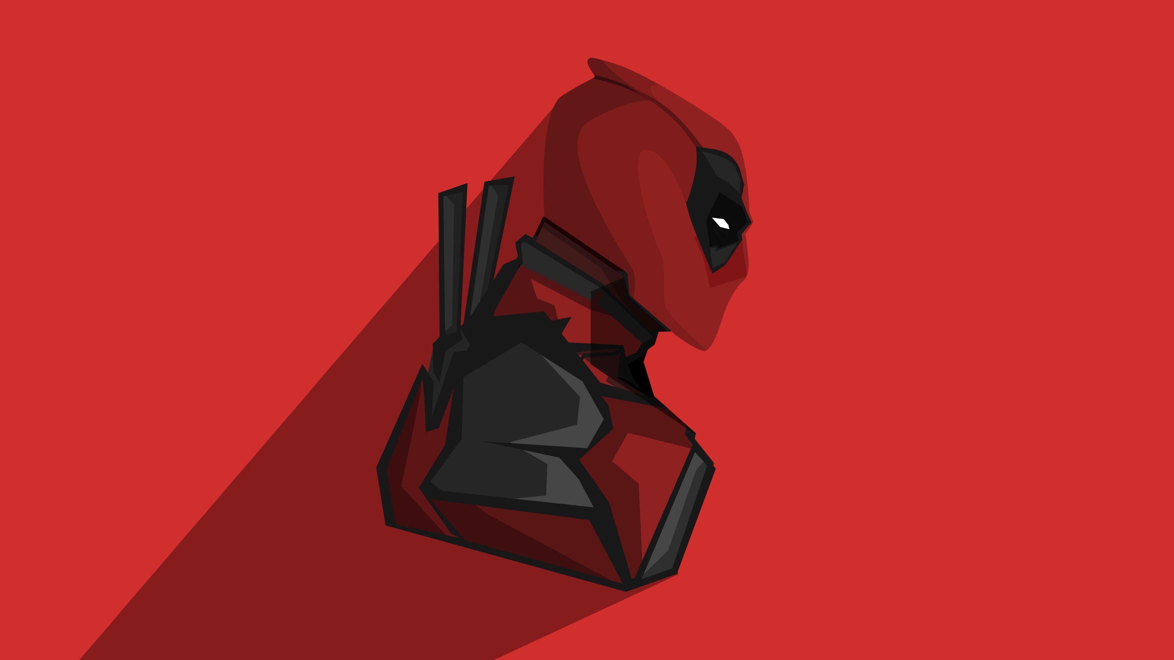 3840x2160 Minimalist Deadpool [3840 x 2160]. Deadpool