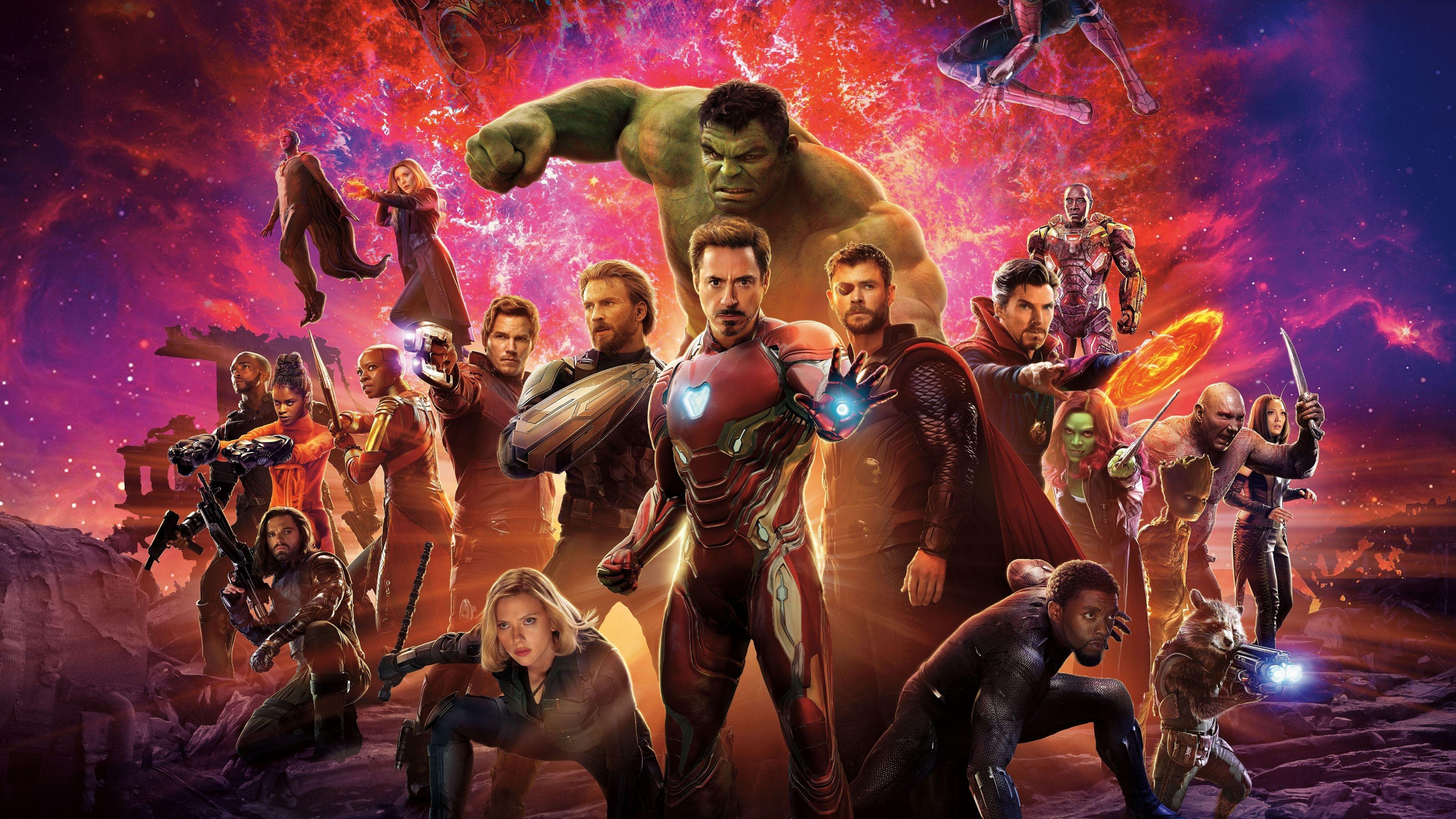 3840x2160 Download 3840x2160 wallpaper avengers: infinity war, movie, poster