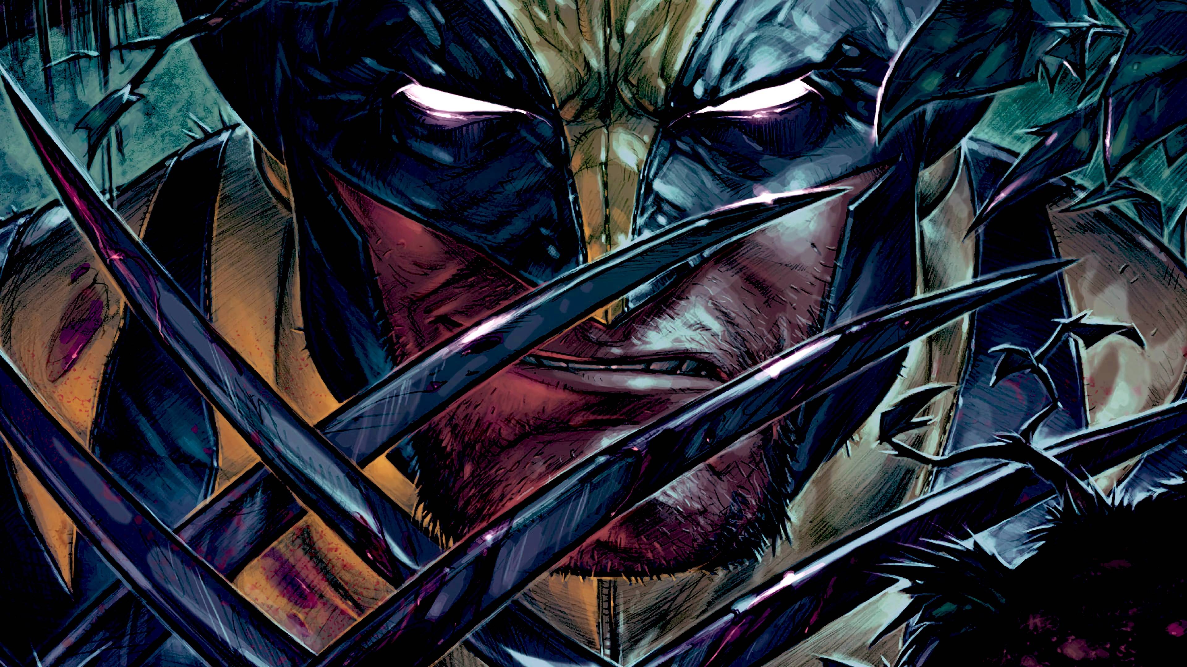 3840x2160 Wolverine Marvel Comics 4K