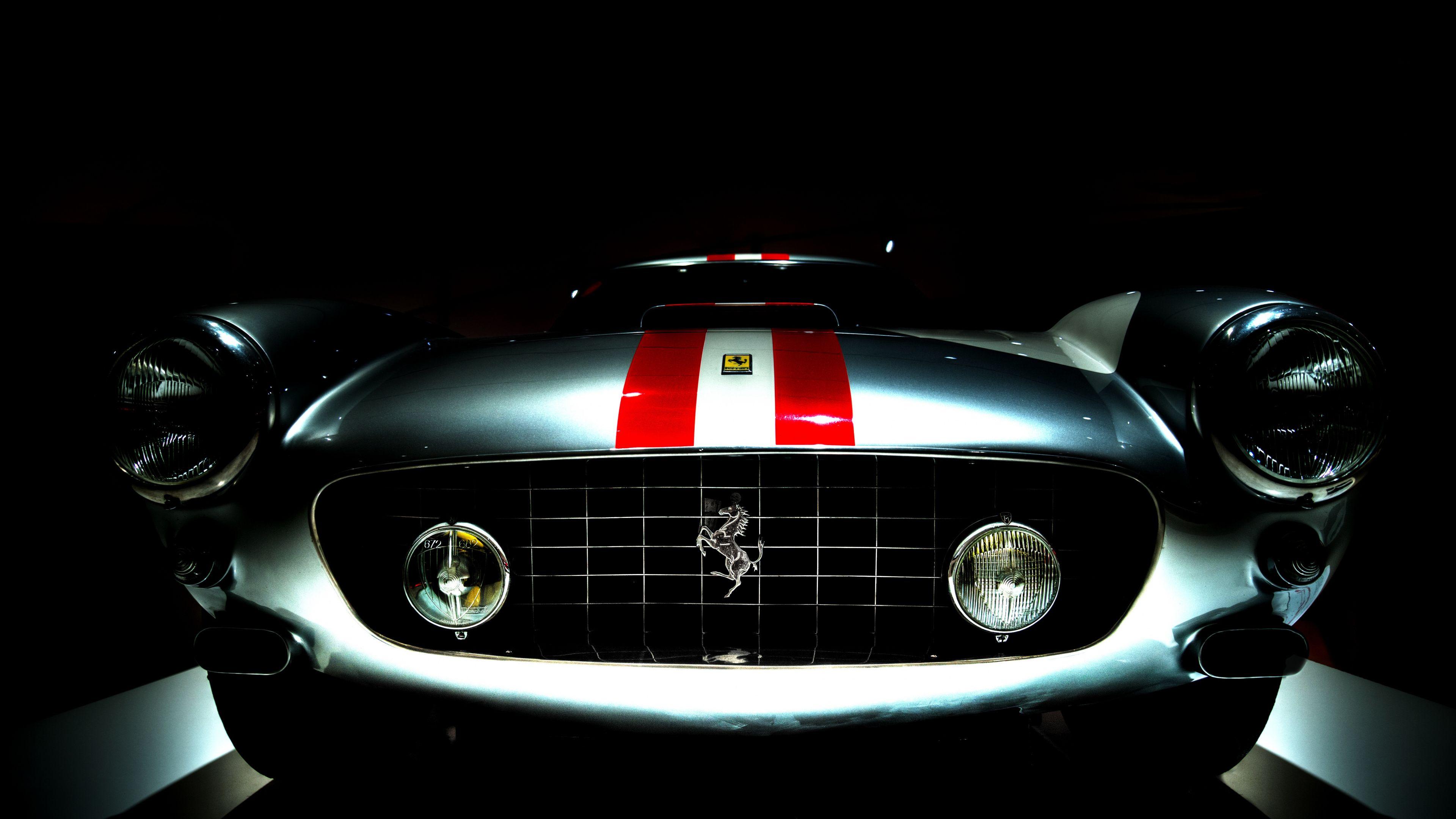 3840x2160 Download Ferrari, front, classic car wallpaper, 3840x 4K UHD