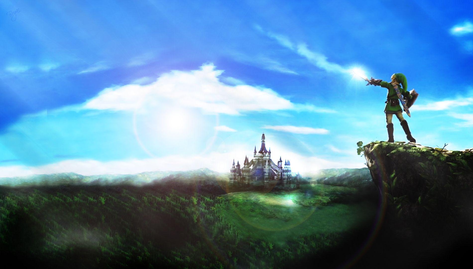 1900x1080 Hình ảnh Zelda Wallpaper Mountain Full HD By Bryansonata