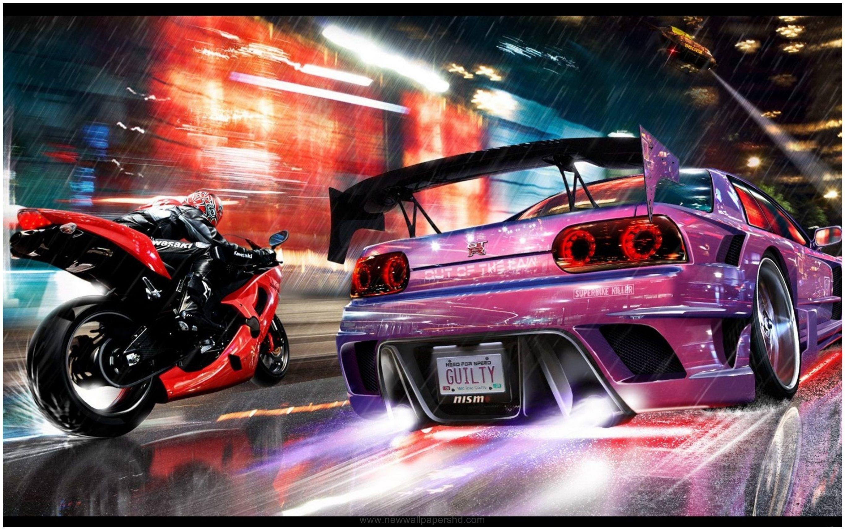 2732x1714 AUTO RACING GAME HD WALLPAPER HD Wallpaper